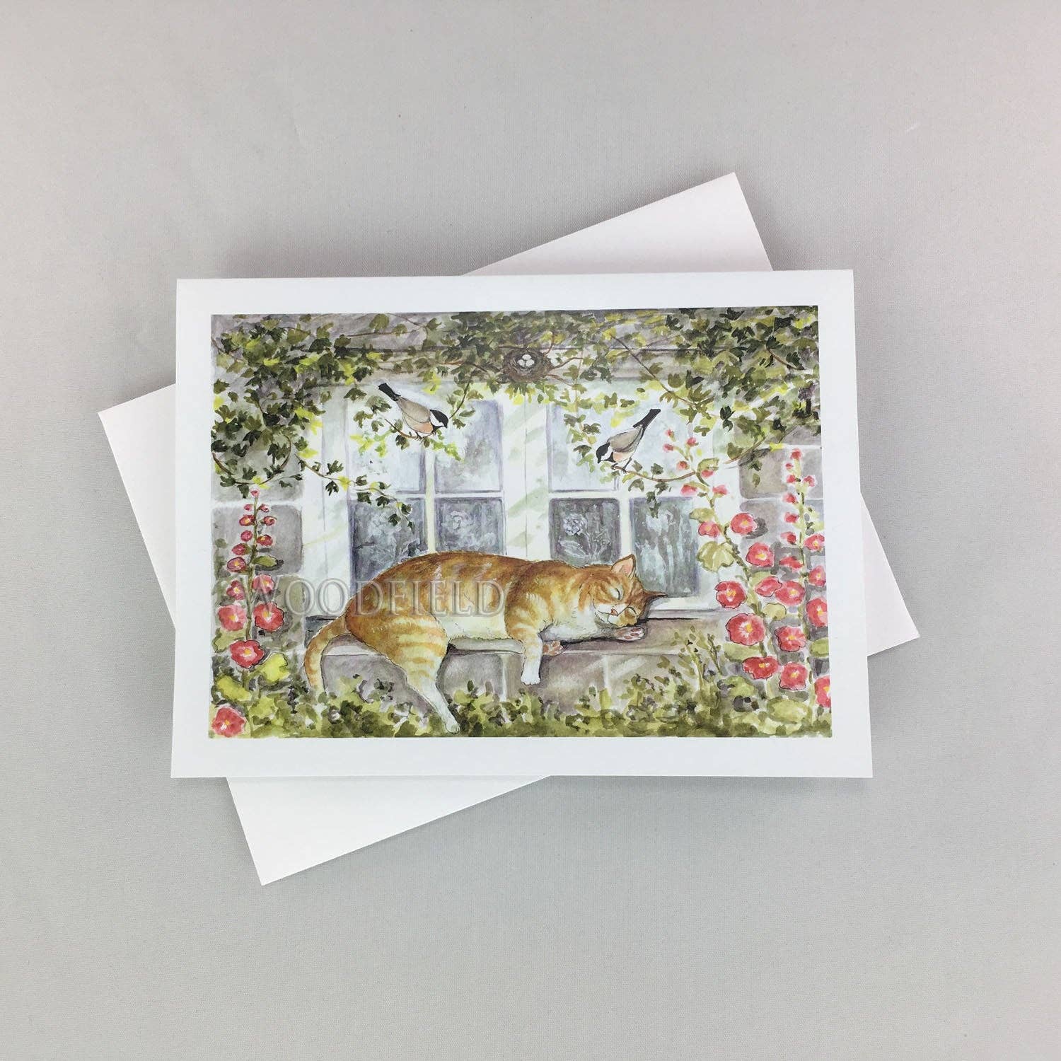 #1 - Garden Nap Notecard - Image 2