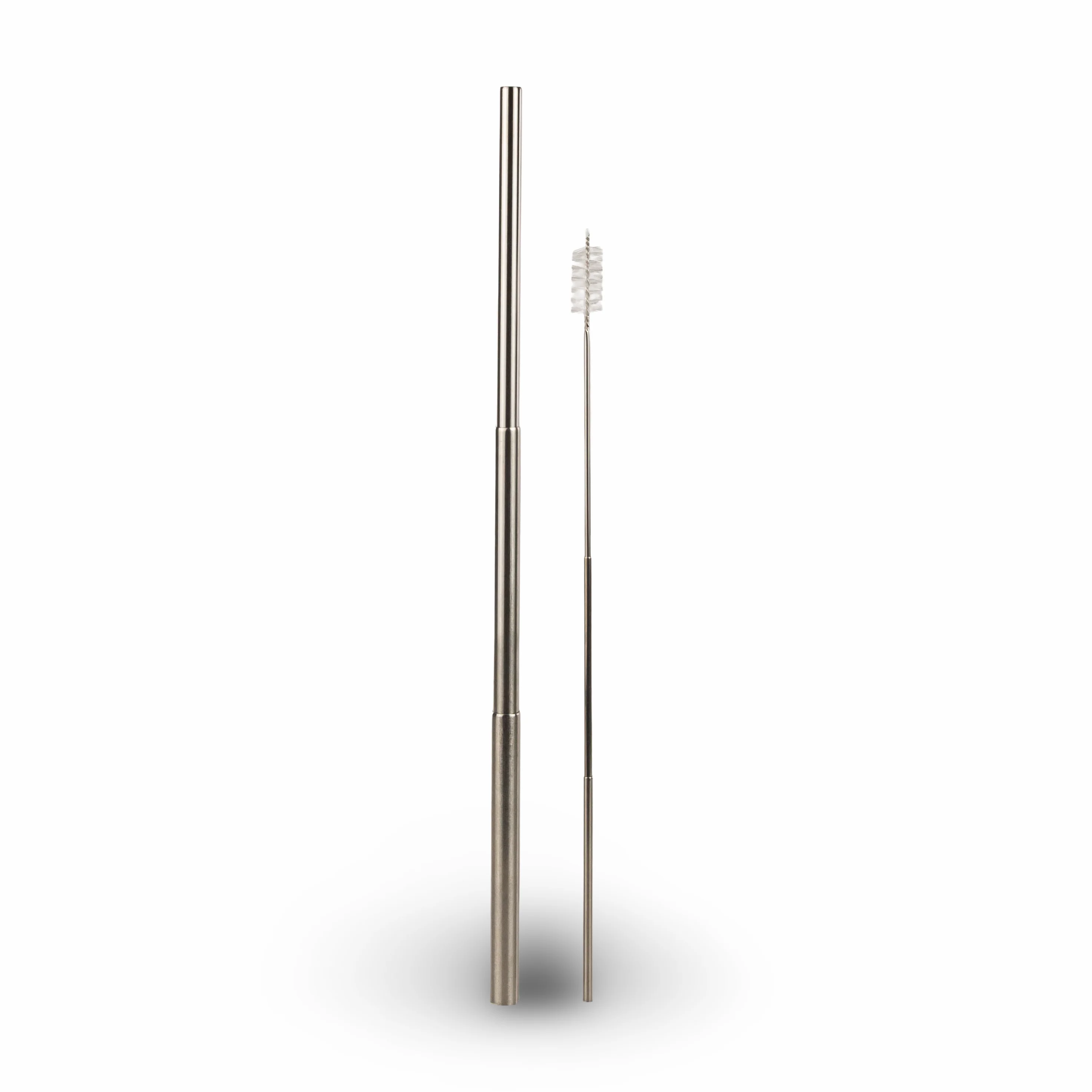 Collapsable Metal Straw Keychain w/ Cleaner - Image 15