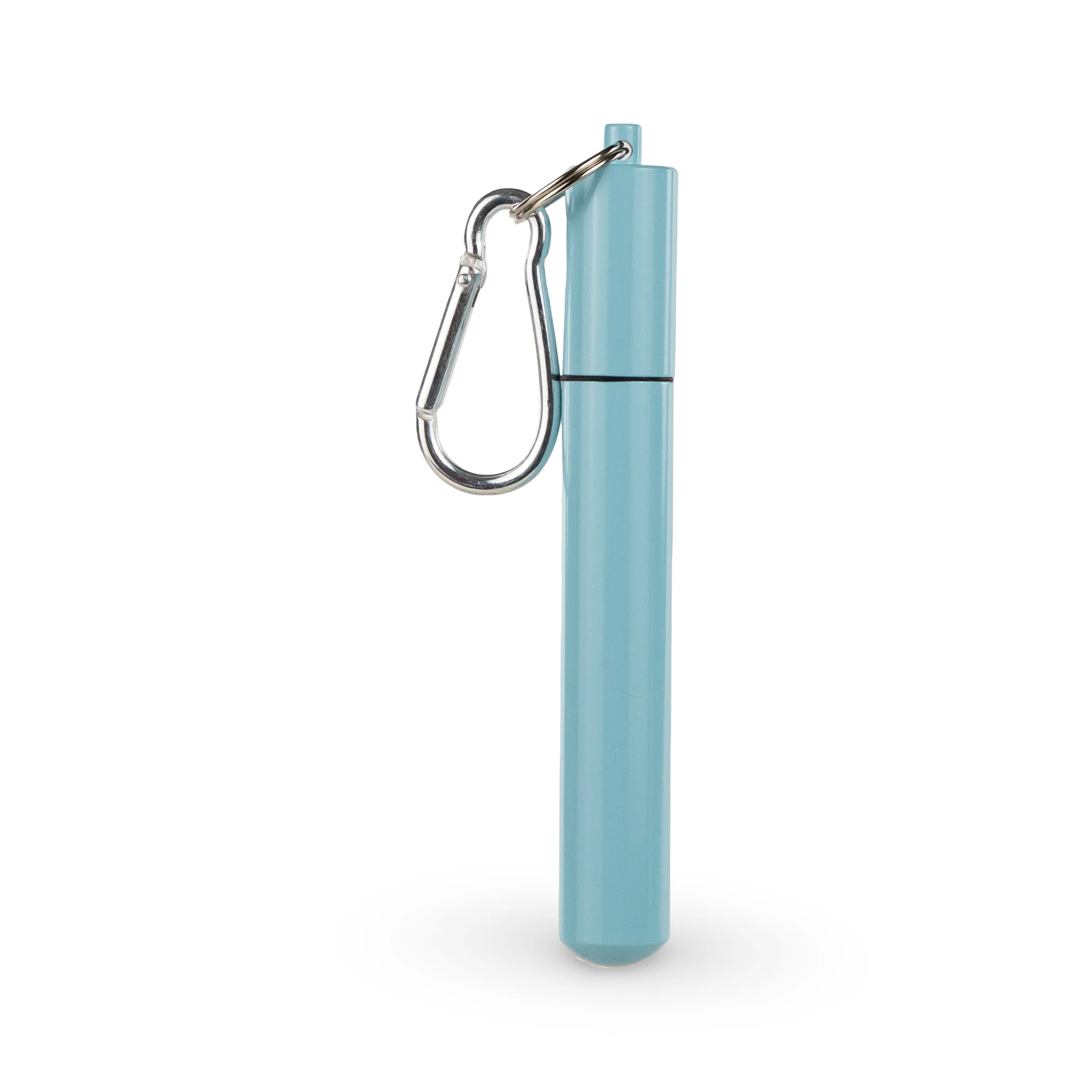 Collapsable Metal Straw Keychain w/ Cleaner - Image 25