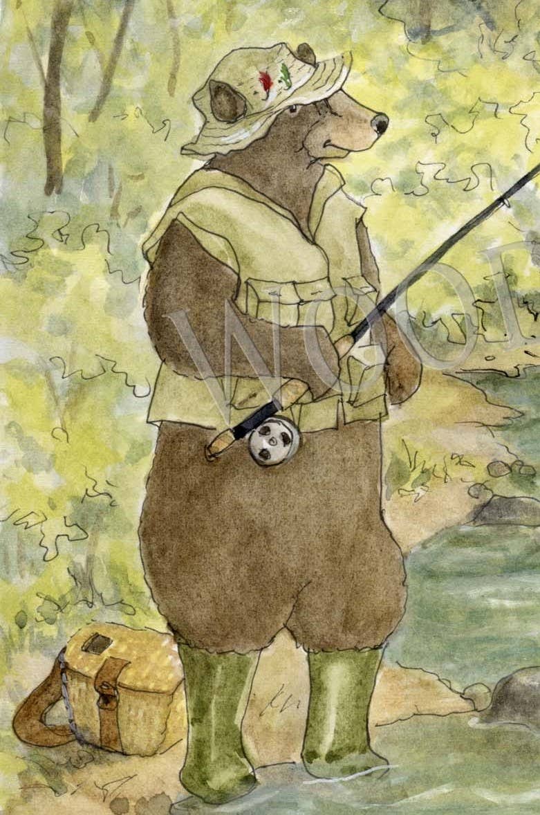 #24 - Fly Fishing Notecard - Image 3