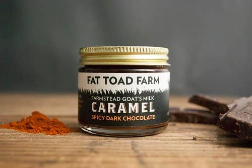 2oz Spicy Dark Chocolate Goat's Milk Caramel - Image 4