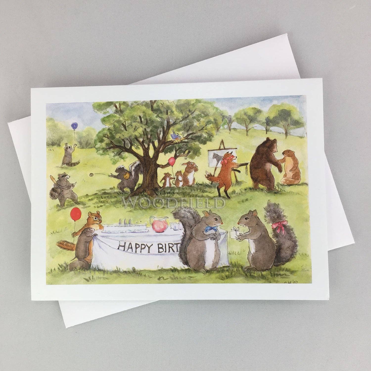 #300 - Happy Birthday Notecard - Image 2