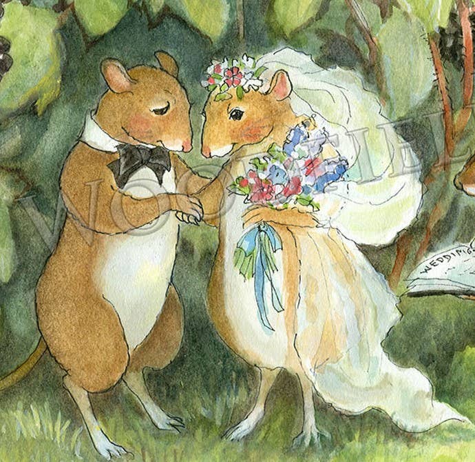 #319 - Mouse and Wife Notecard - Image 3