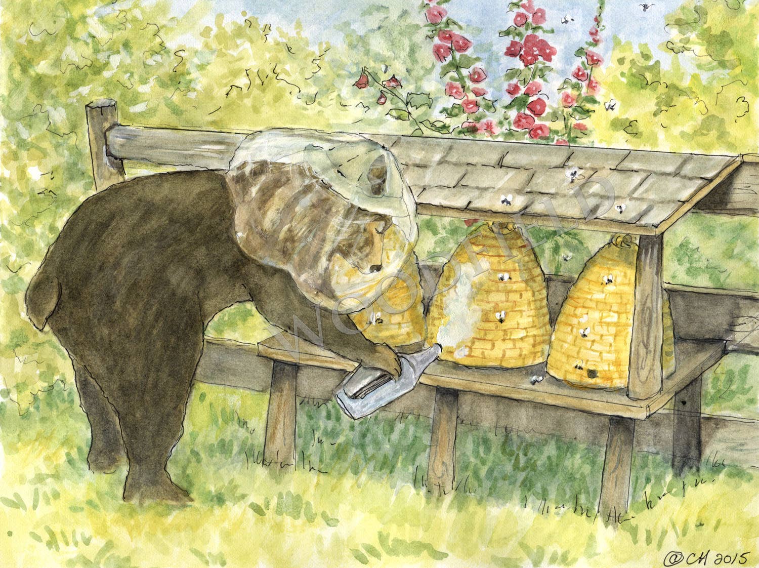 #328 - Beekeeping Notecard