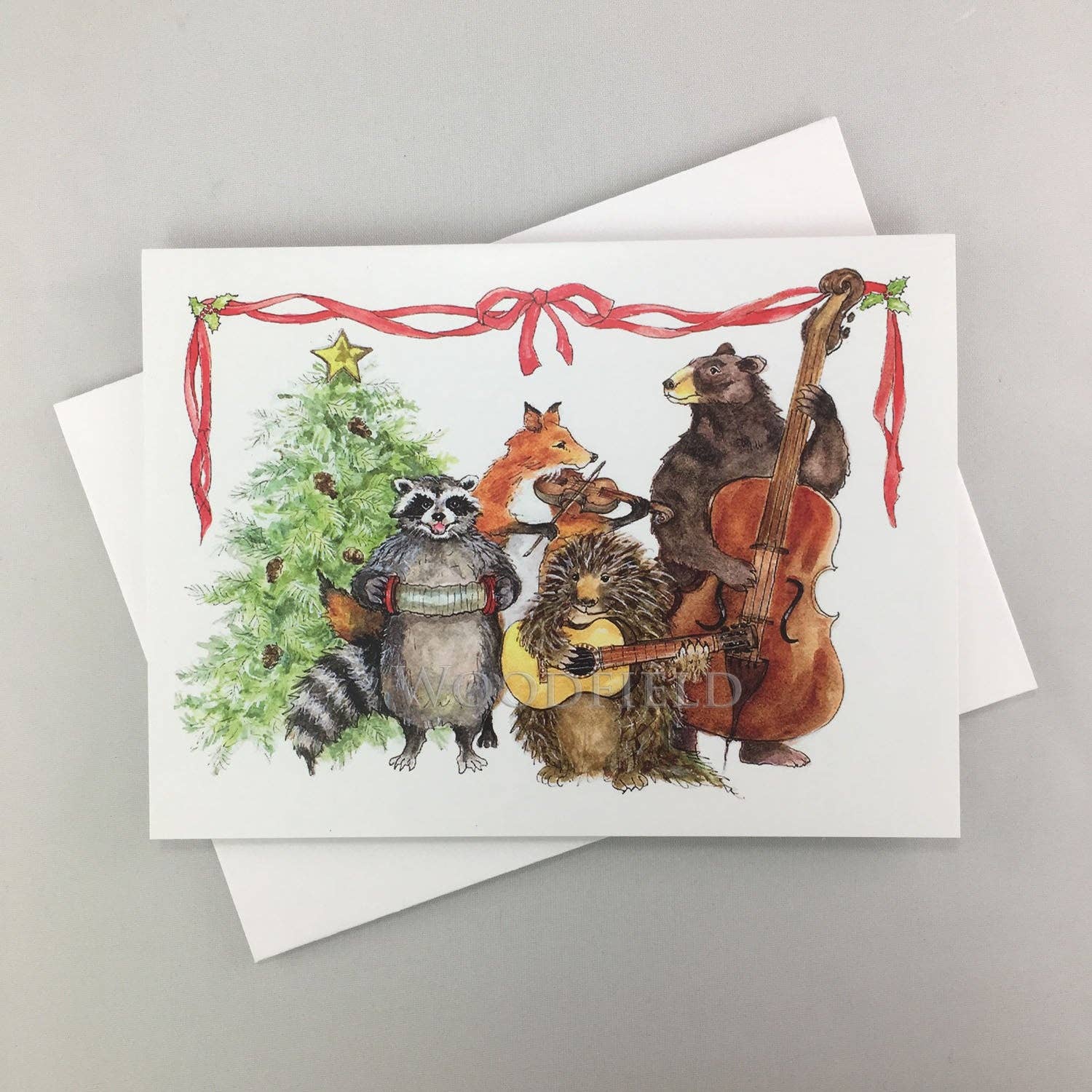 #765 - Christmas Band Notecard - Image 2