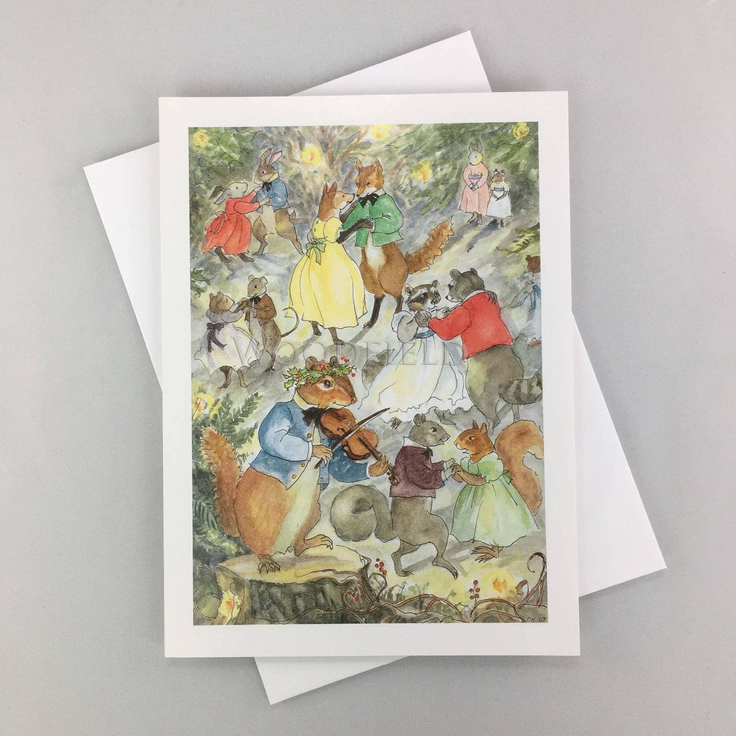 #768 - New Year's Ball Notecard - Image 2