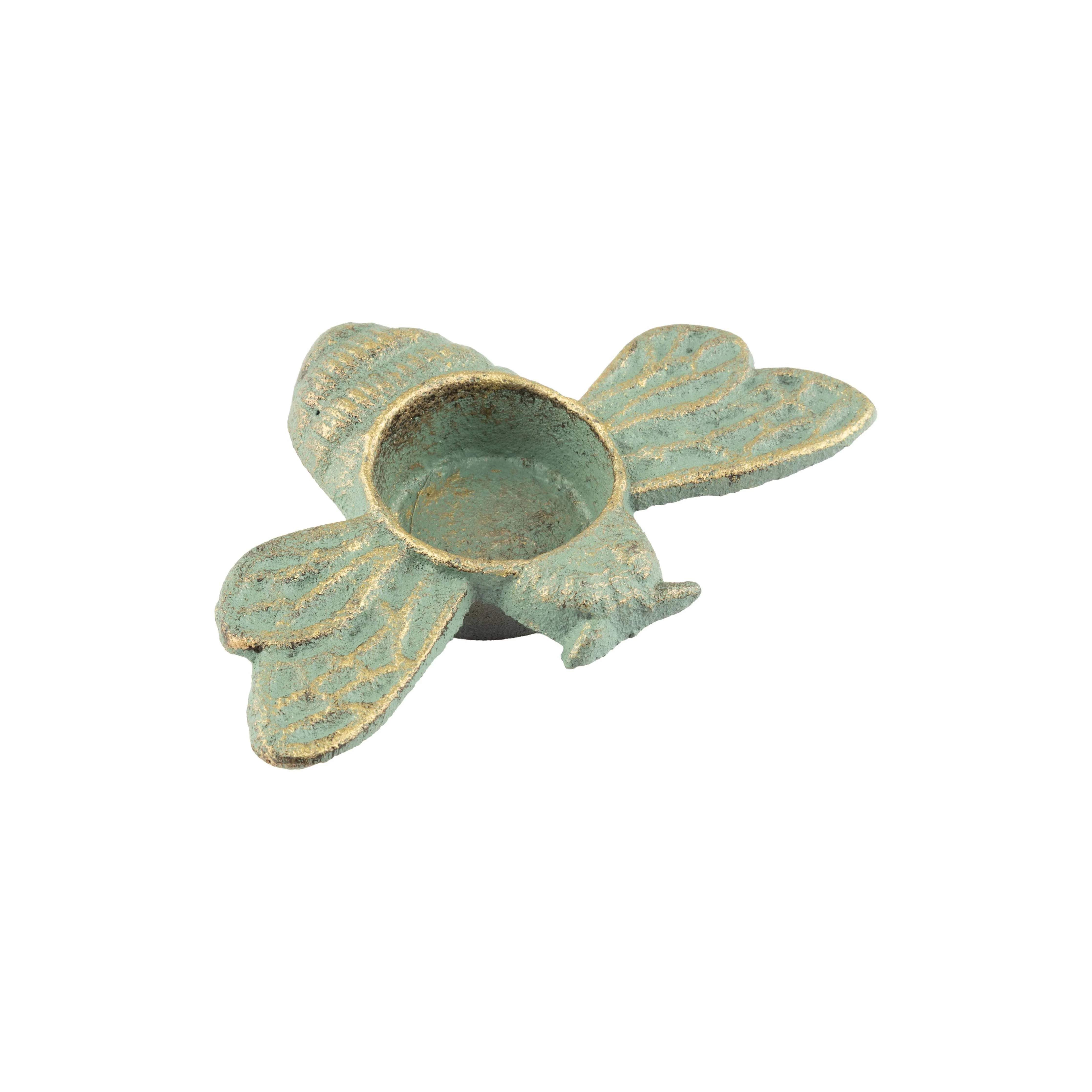 Cast Iron Bee Tealight Holder