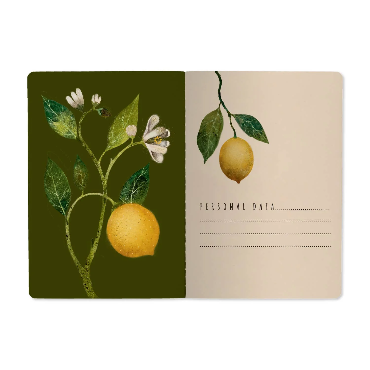 A5 Notebook - Lemons - Image 2