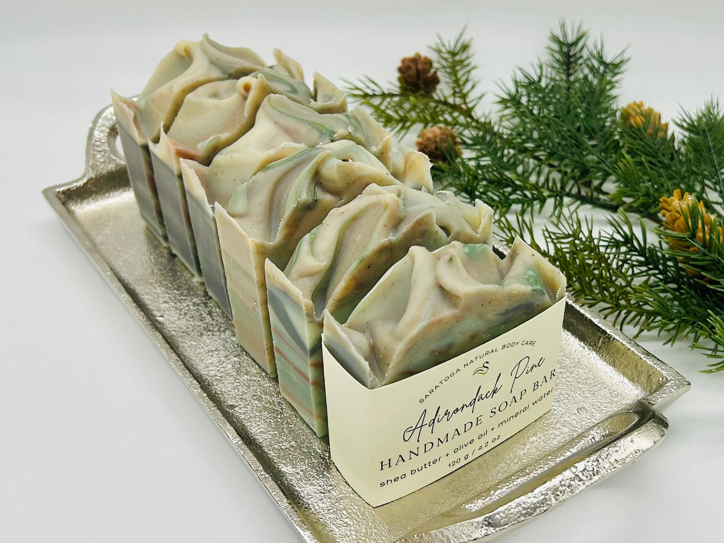 Adirondack Pine Handmade Soap Bar - Image 3