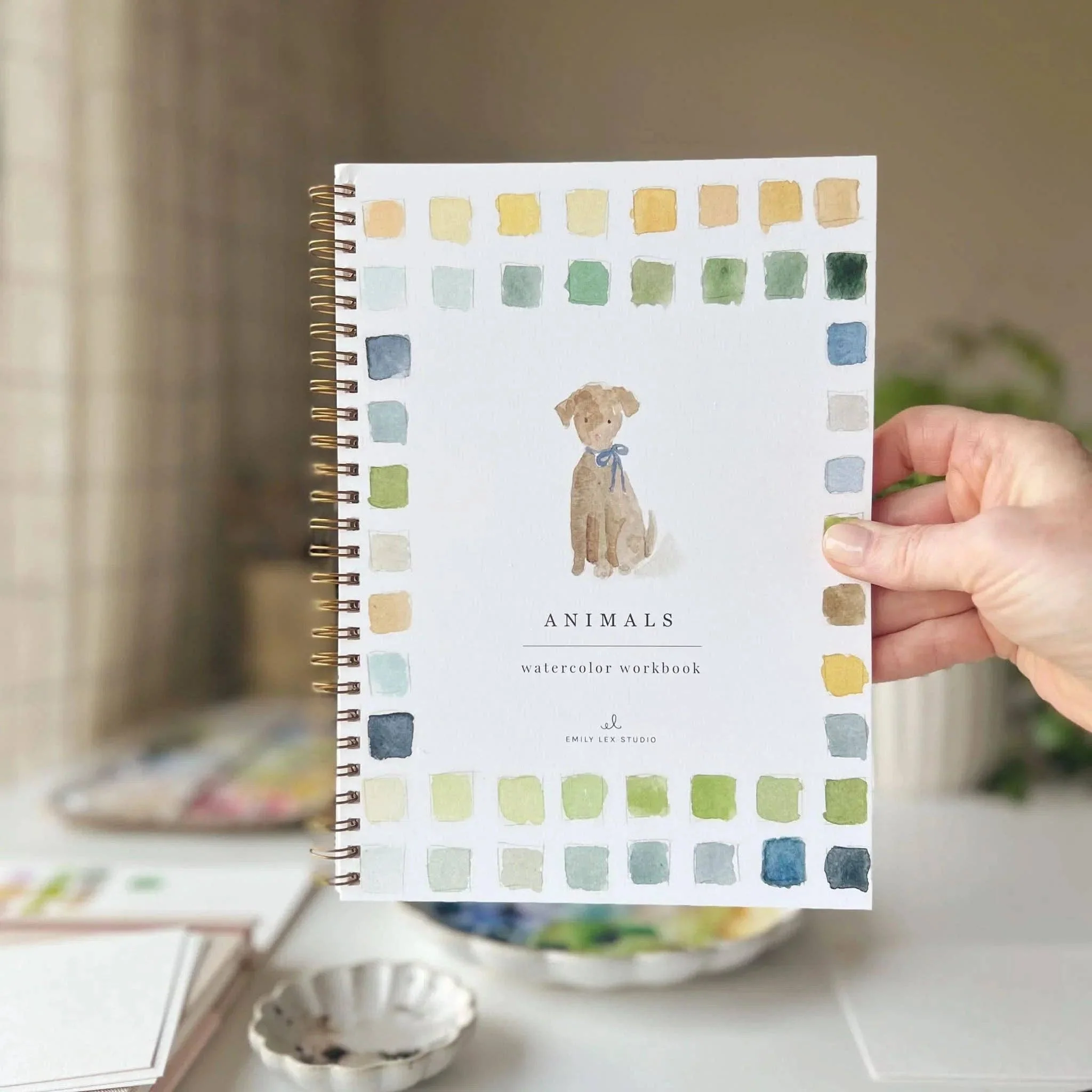 Animals watercolor workbook - Image 10