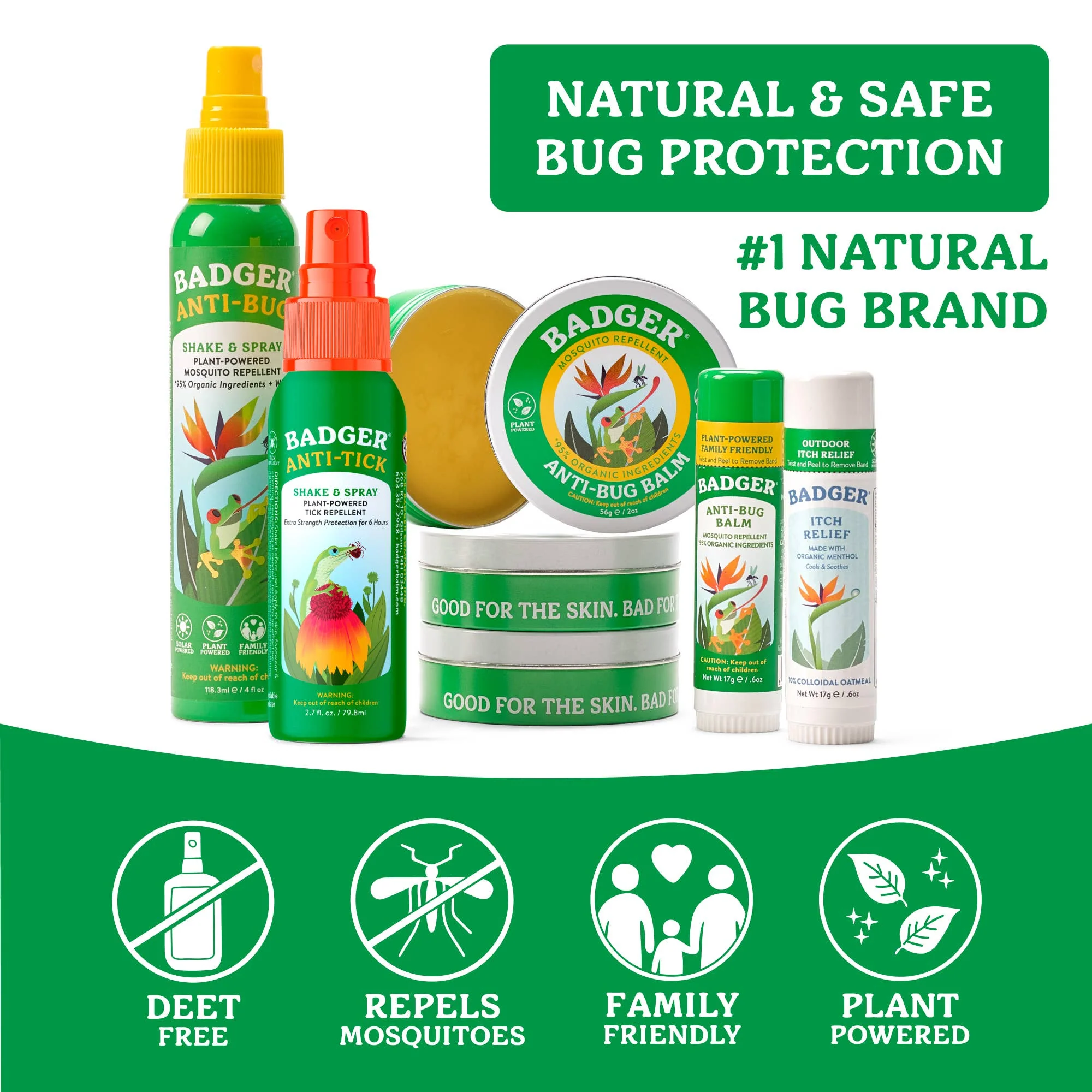 Badger Bug Repellent Tin, Organic and Deet-Free - Image 5