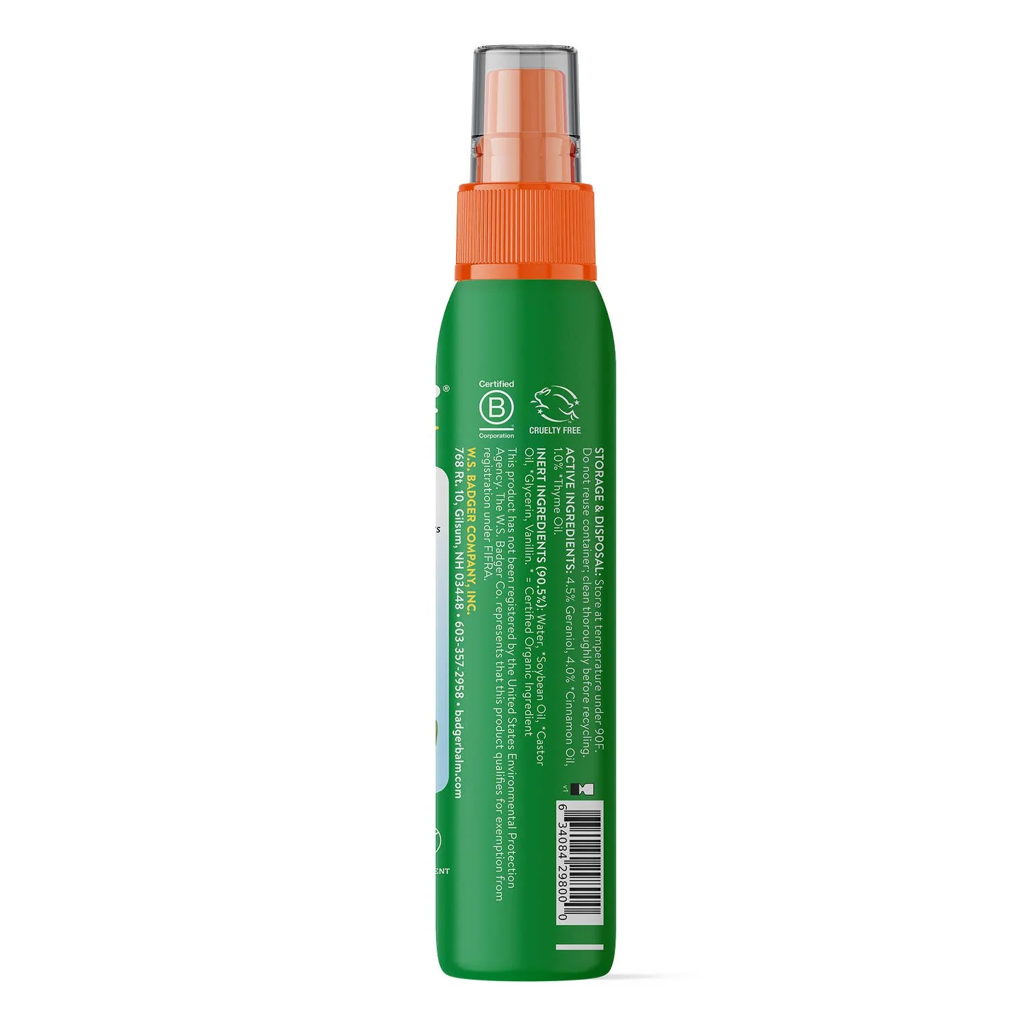 Badger Tick Spray, All Natural Tick Repellent, Deet-Free - Image 3