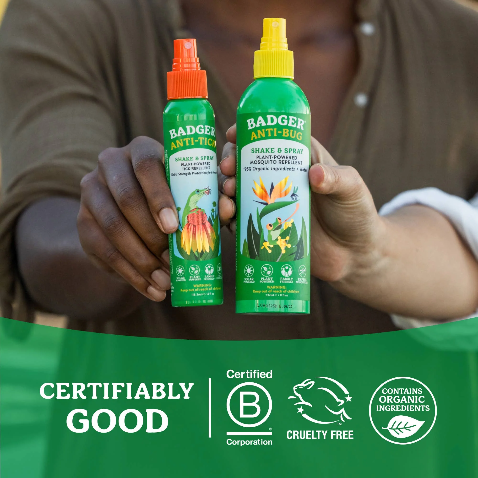 Badger Tick Spray, All Natural Tick Repellent, Deet-Free - Image 9
