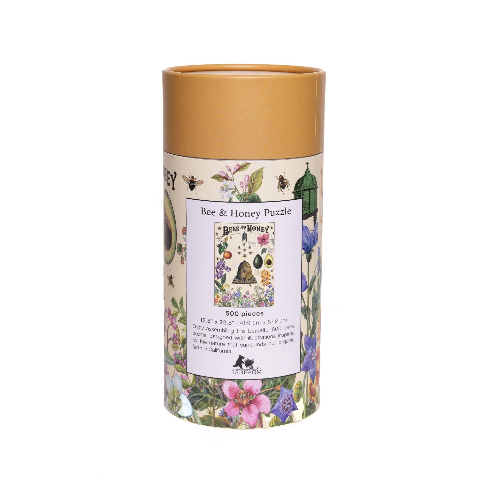 Bees & Honey Puzzle – 500 Pc Tube - Image 2