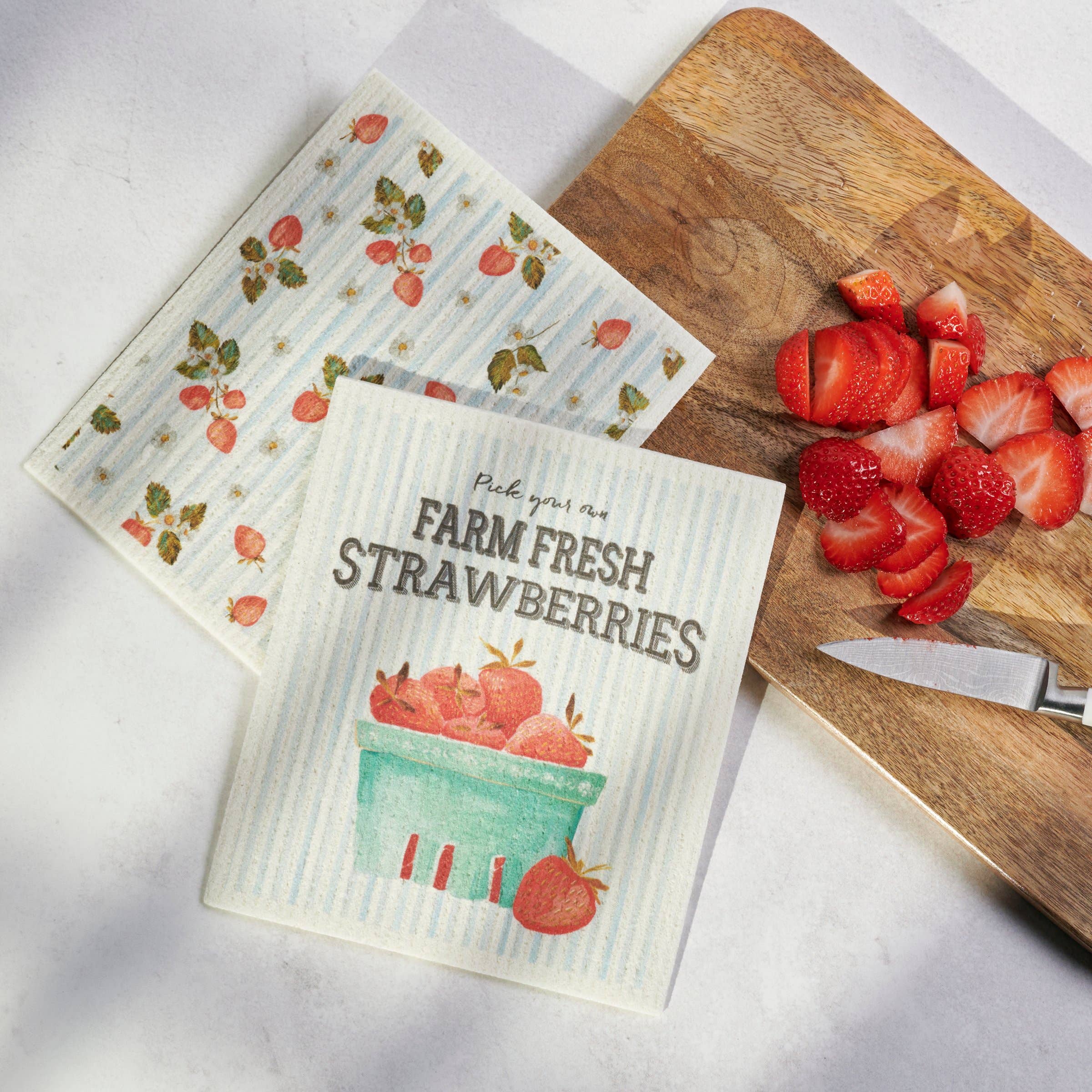Berry Swedish Dishcloth Set - Image 2