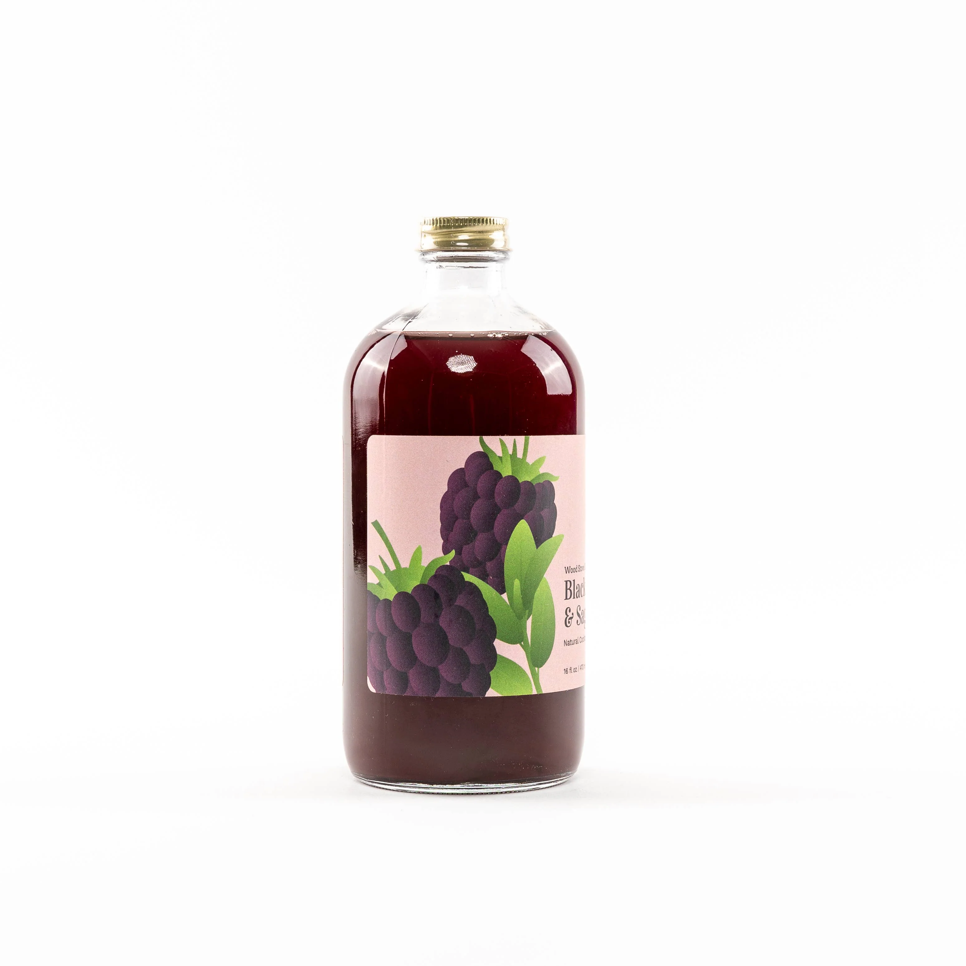 Blackberry & Sage Cocktail Mixer and Mocktail Mixer, 16 fl oz - Image 2