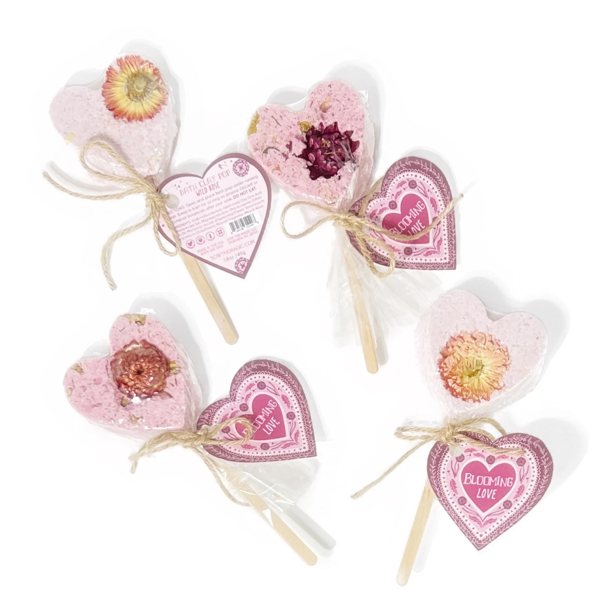 Blooming Love Sweet Heart Bath Clay Pop - Image 6