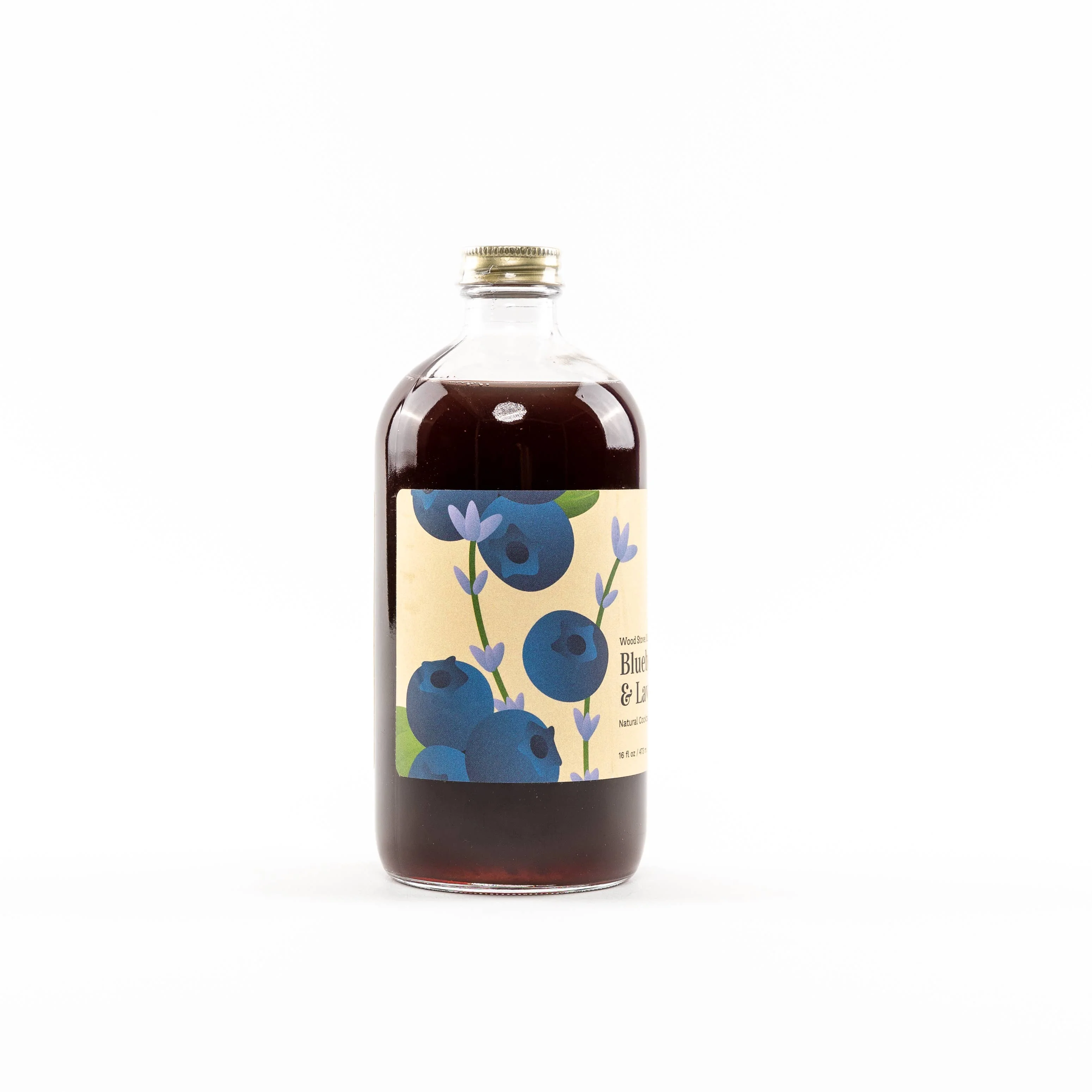 Blueberry and Lavender Cocktail Mixer and Mocktail Mixer, 16 fl oz - Image 2