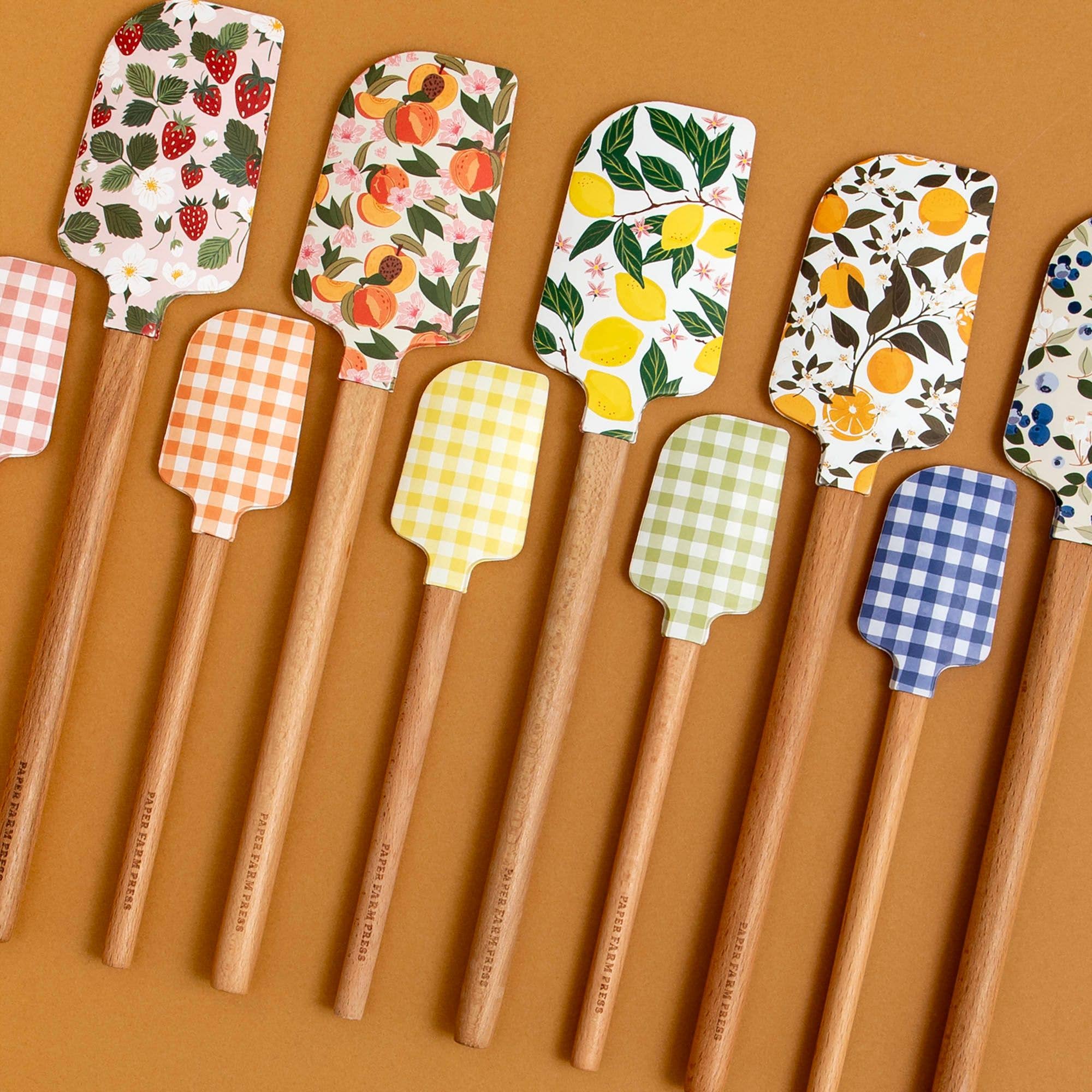 Blueberry Field Silicone Kitchen Spatulas - Image 6