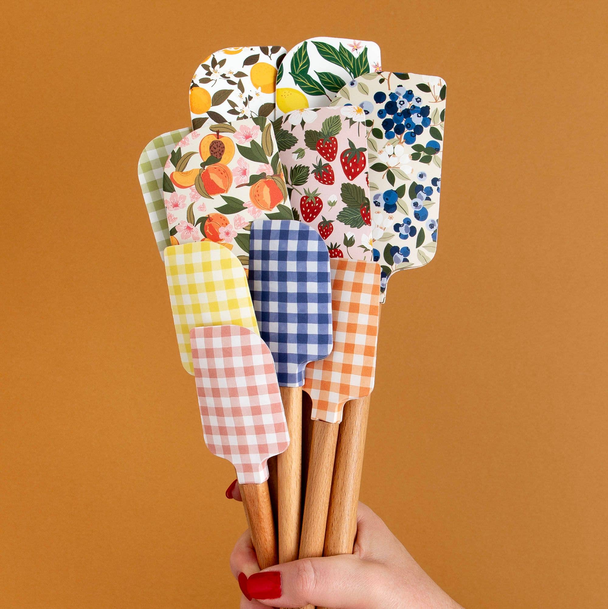 Blueberry Field Silicone Kitchen Spatulas - Image 7