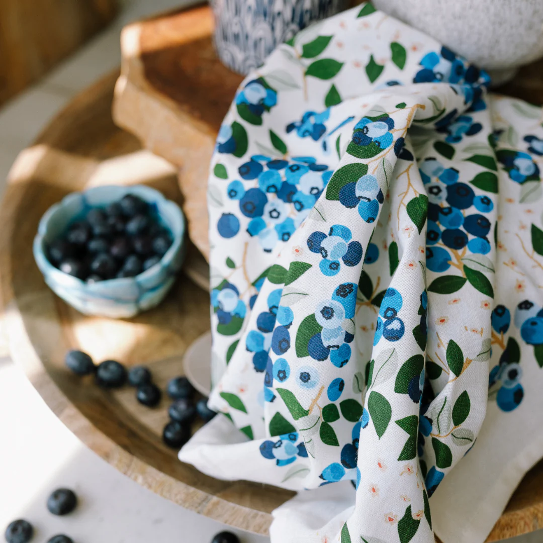 Blueberry Field Tea Towel - Image 3