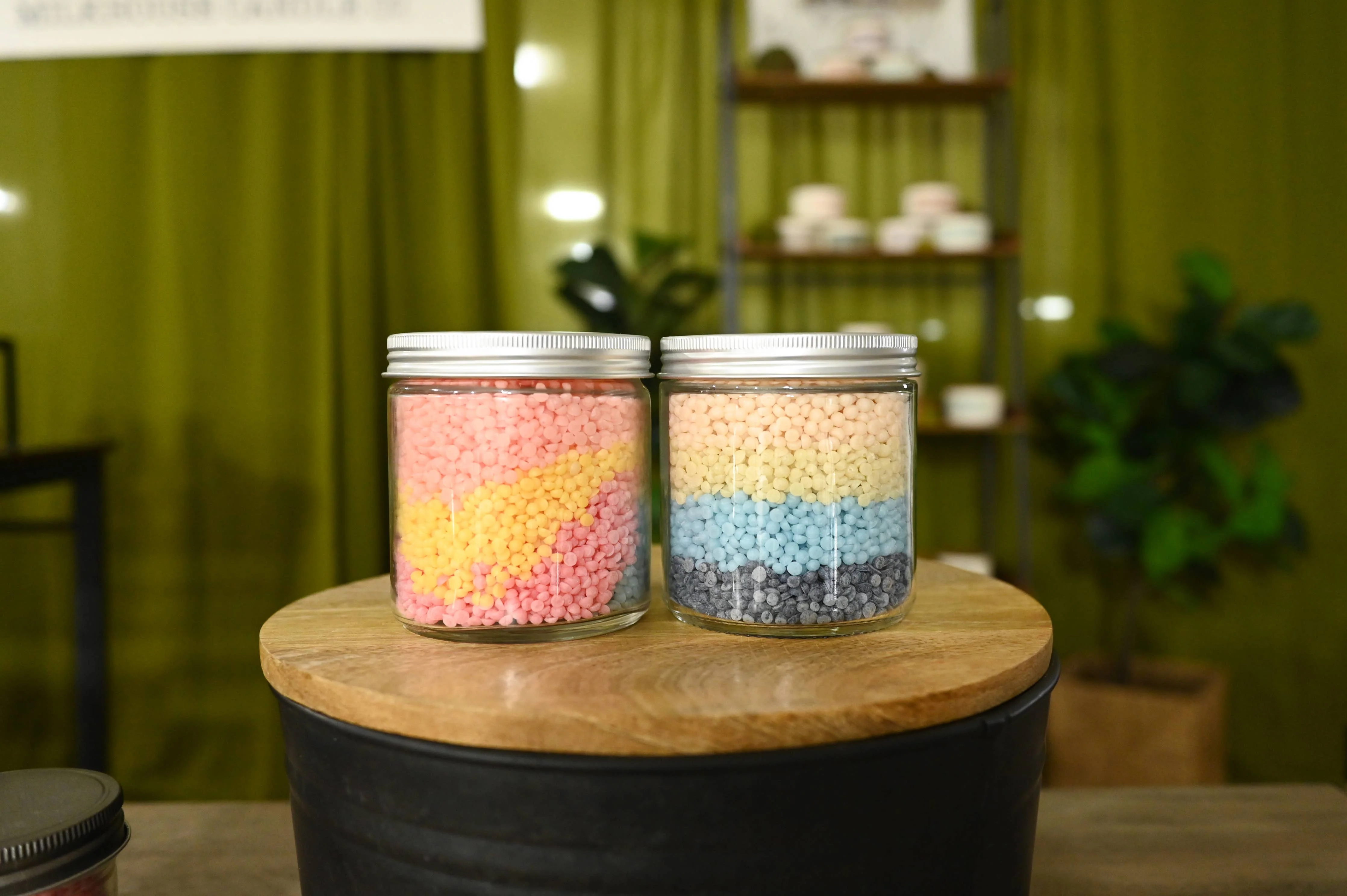 10 oz Glass Wicked Jar with Lid - DIY Candle Bar - Image 5