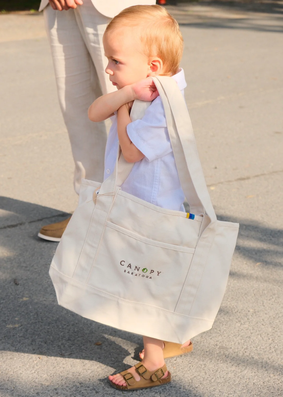 Canopy Logo Embroidered Tote