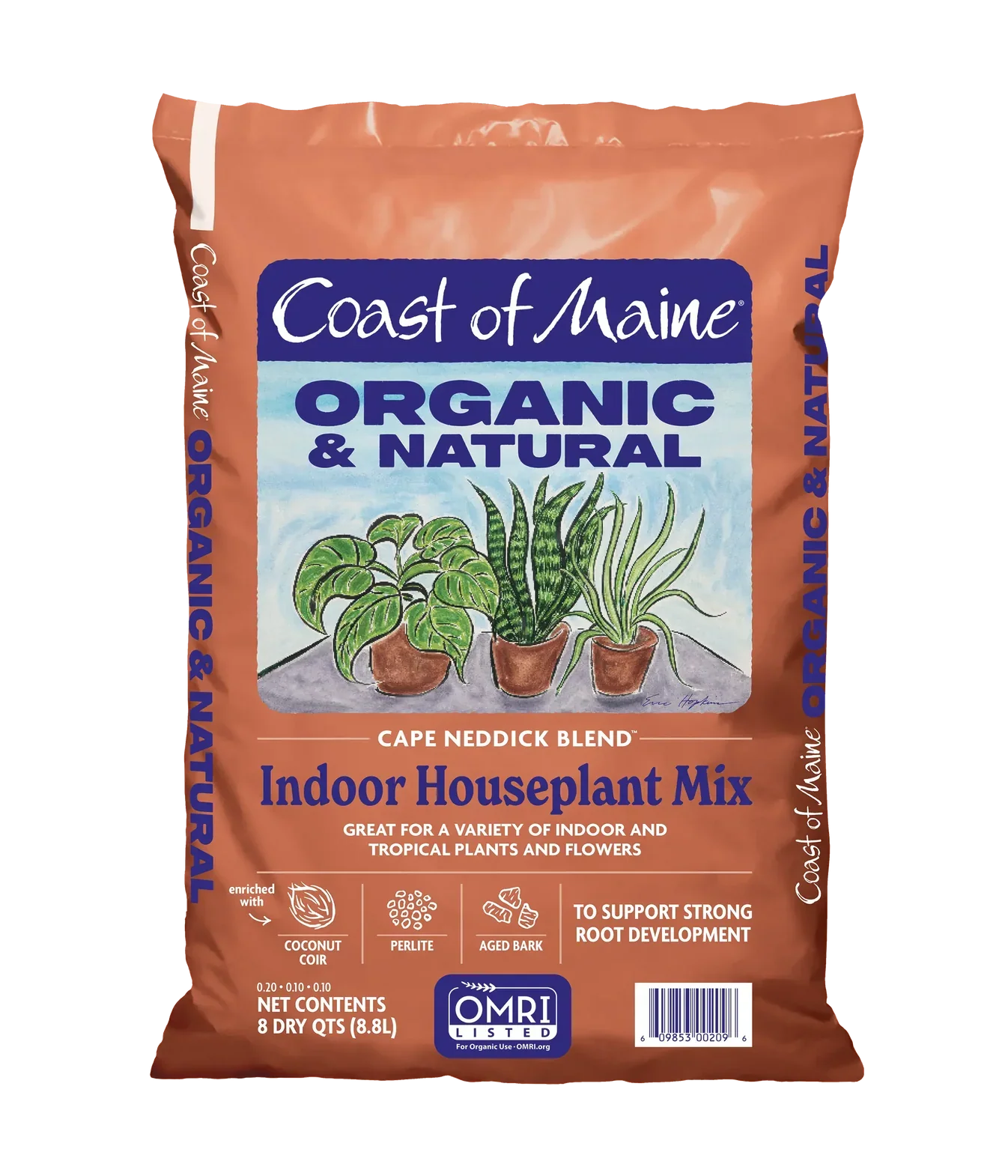 Cape Neddick Blend Indoor Houseplant Mix - 16qt | Coast of Maine
