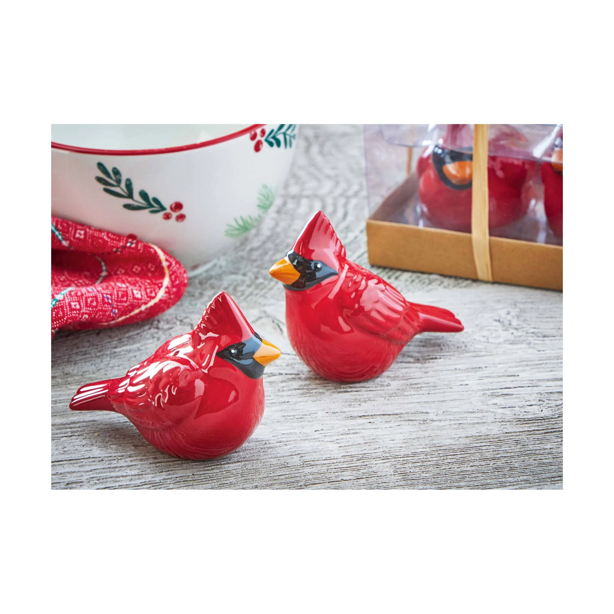 Cardinal Salt & Pepper Set of 2 - Red - Image 2