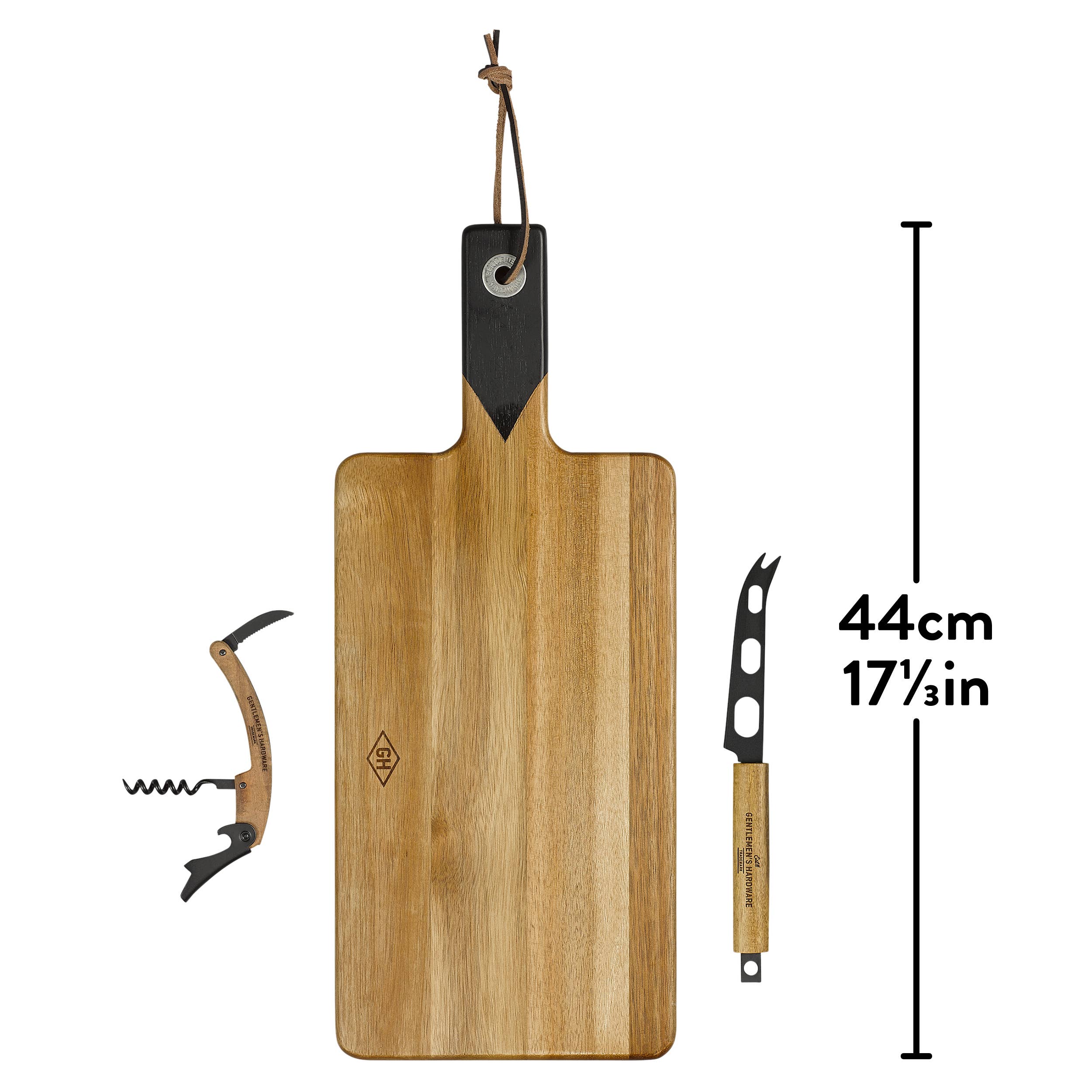 Cheese & Wine Set with Knife & Bottle Opener - Image 4