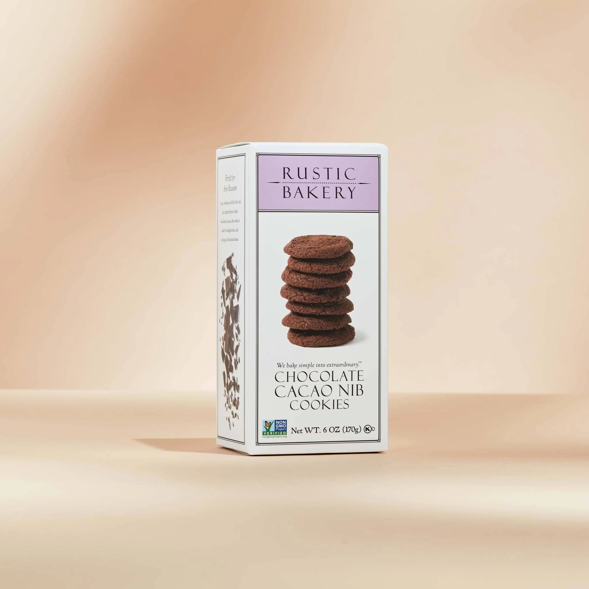 Chocolate Cacao Nib Cookies