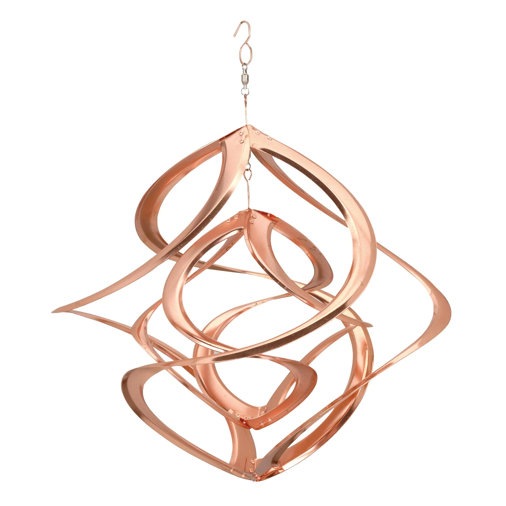 Copper Cosmix Double Helix Garden Spinner – 14” - Image 3