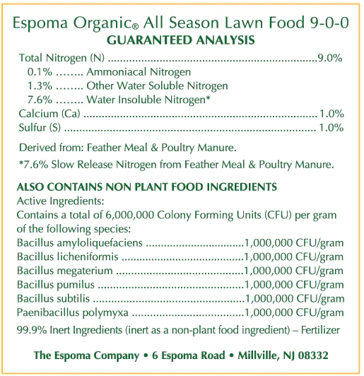 Espoma Organic Spring Lawn Boost - Image 2