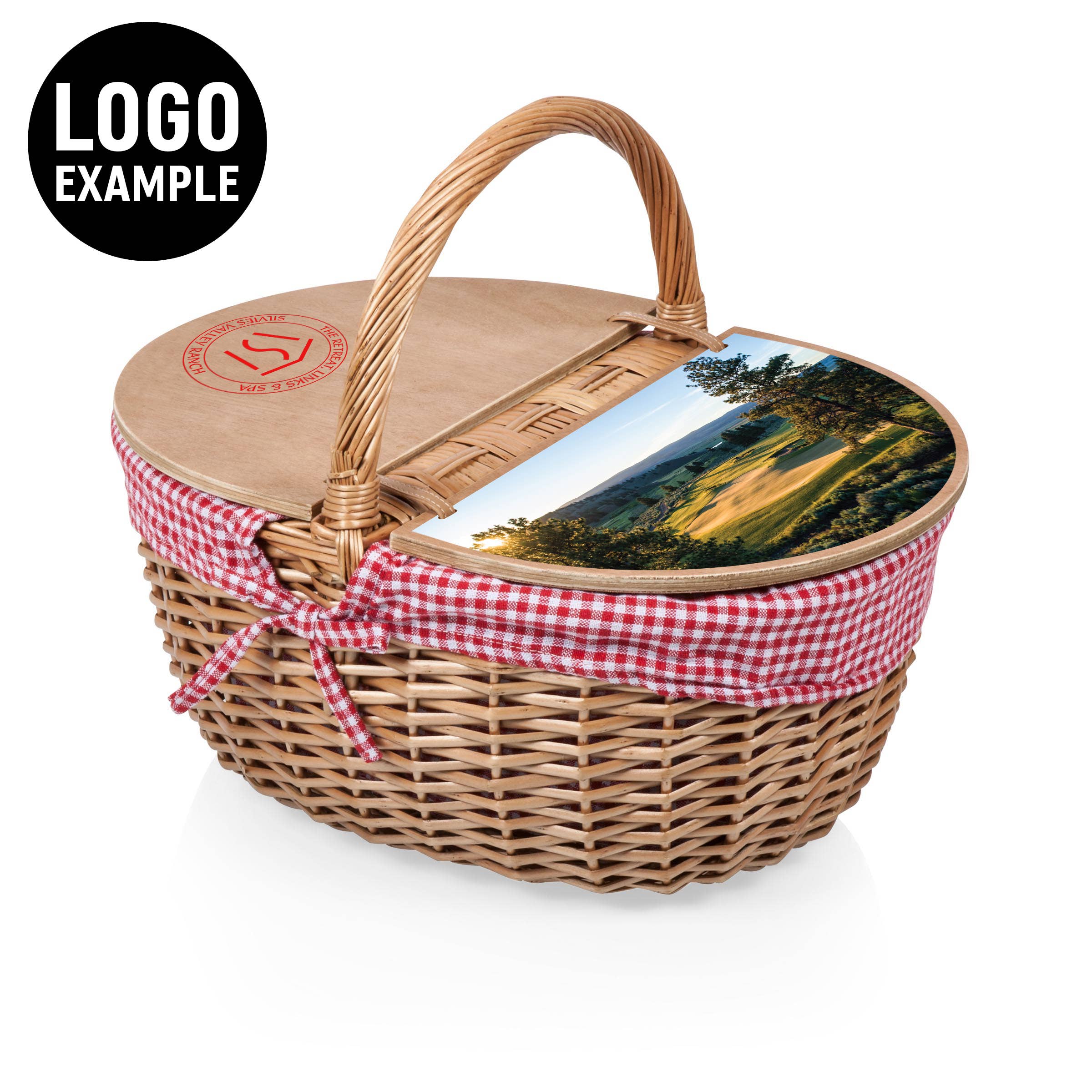 Country Picnic Basket - Image 5