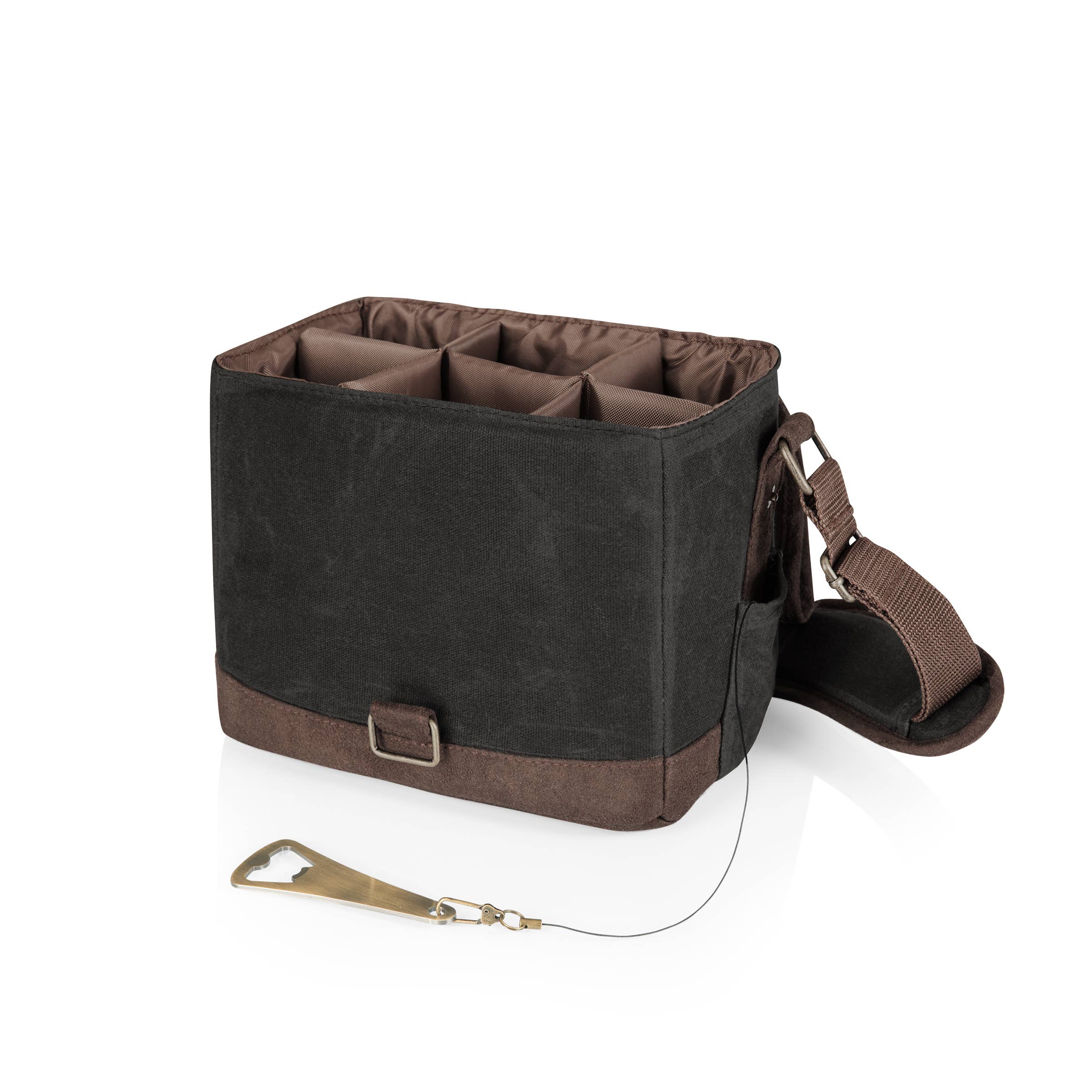 Craft Beer Caddy Cooler Tote with Opener - Image 10