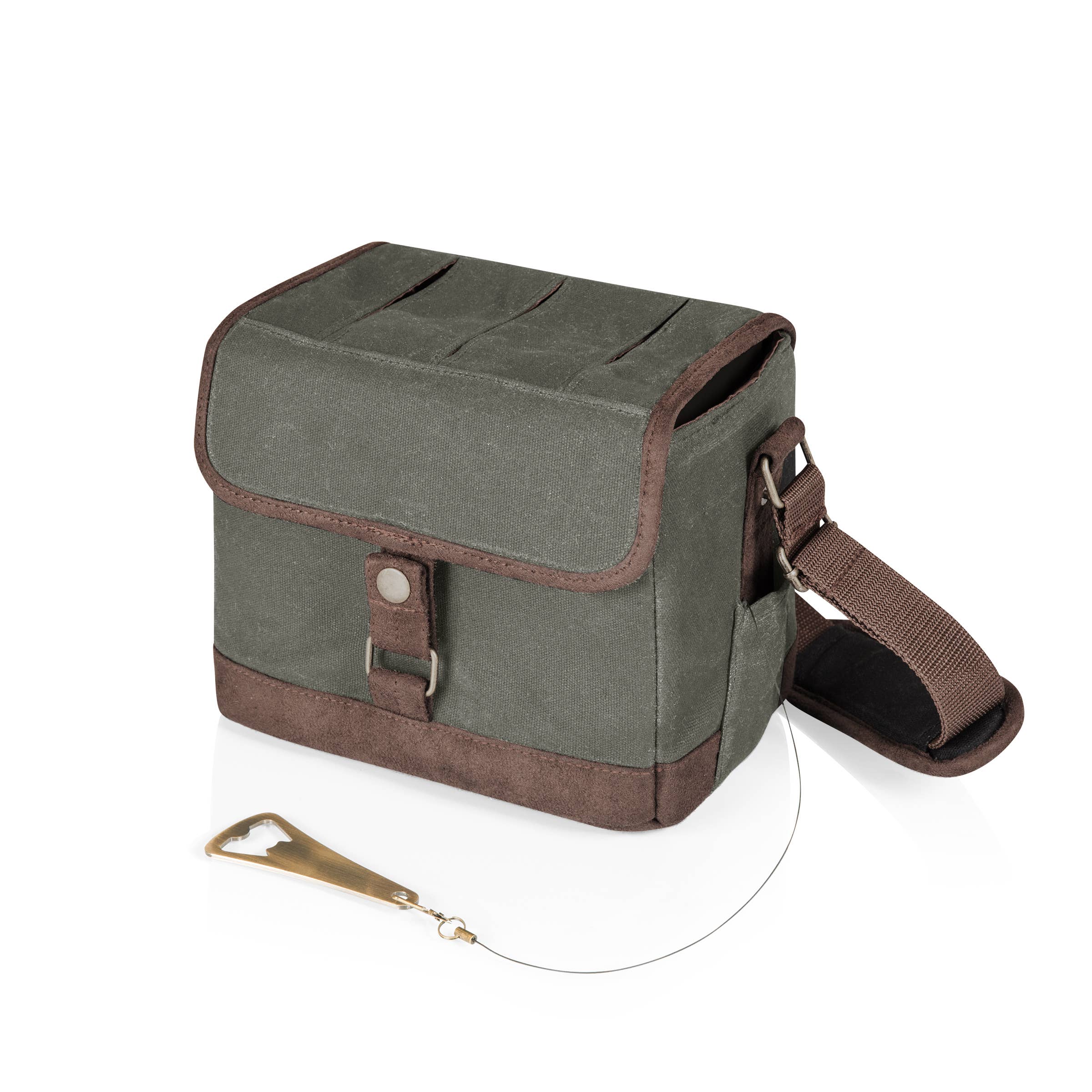 Craft Beer Caddy Cooler Tote with Opener - Image 8