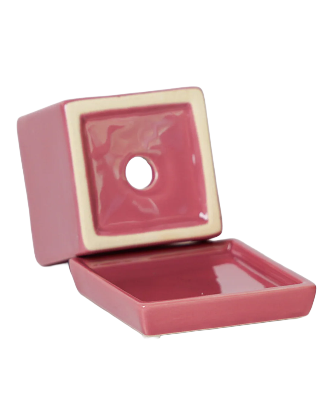 Cube Pot With Saucer And Drainage Hole 60 Plus Colors - Image 6