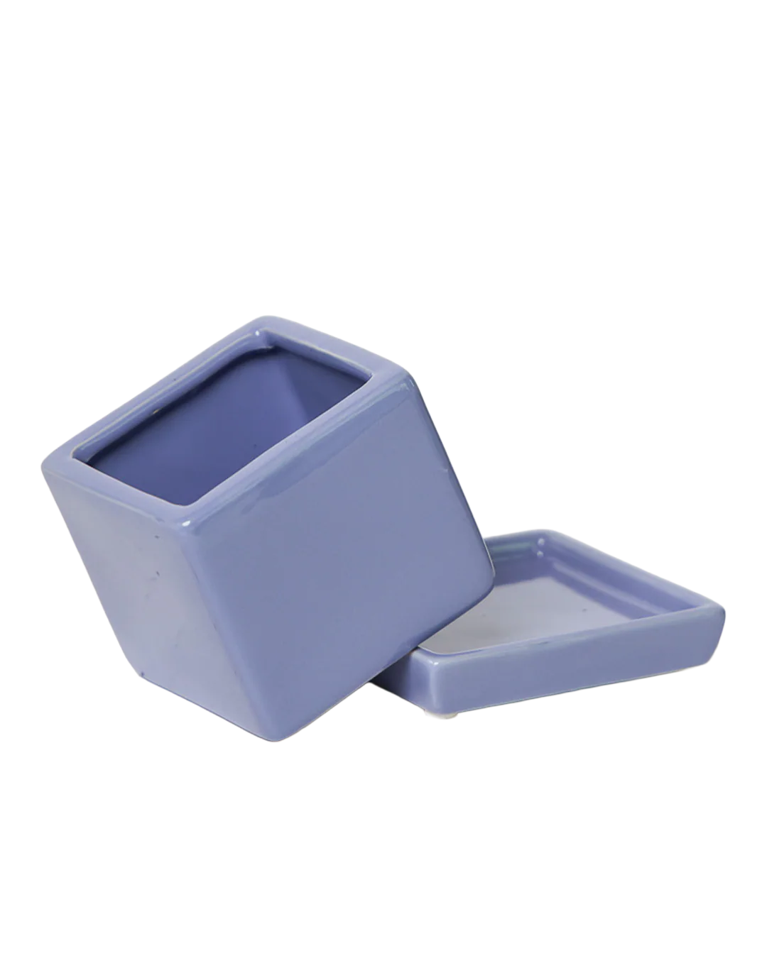 Cube Pot With Saucer And Drainage Hole 60 Plus Colors - Image 7