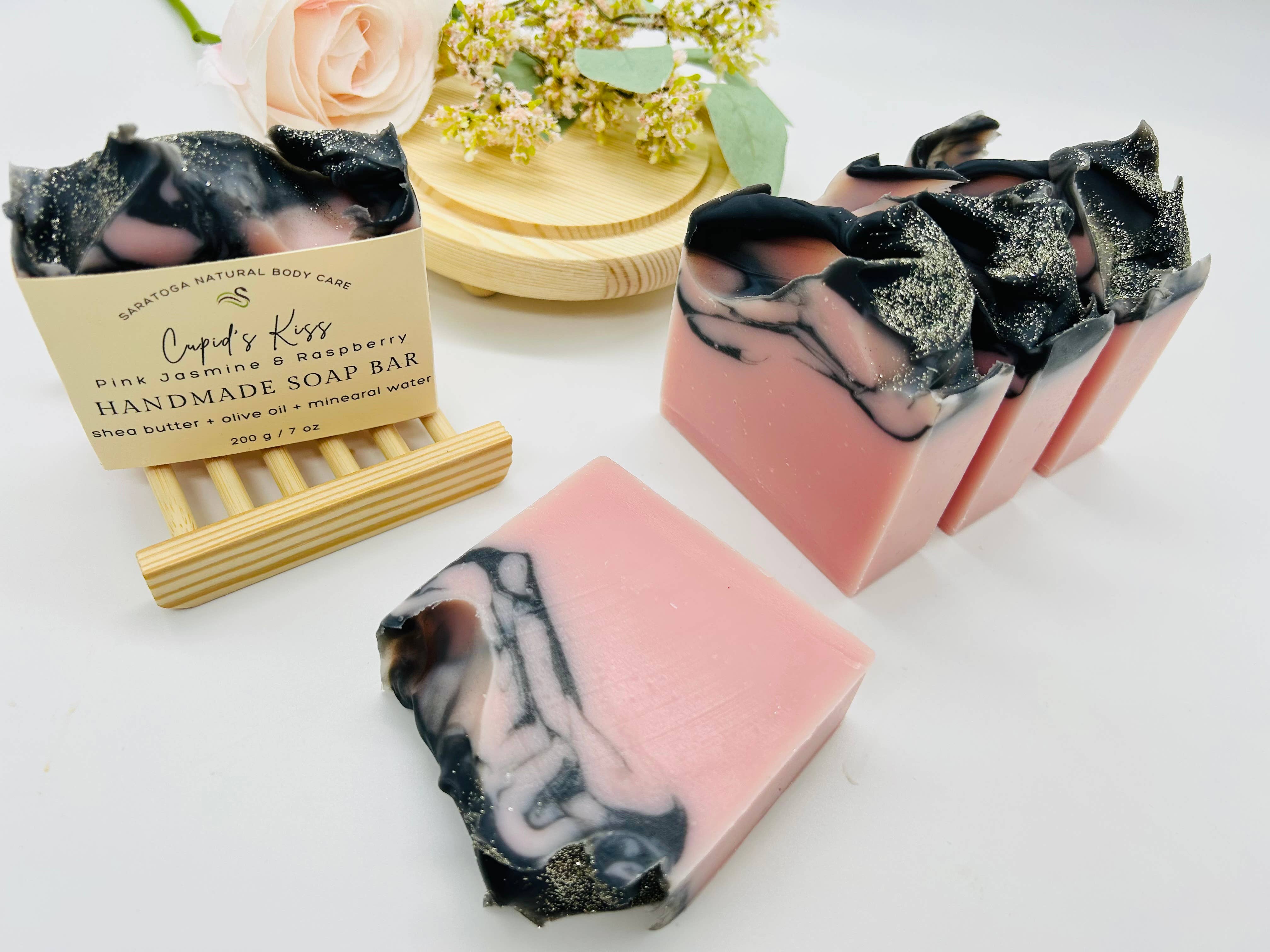 Cupid's Kiss Handmade Soap Bar Vegan - Image 3