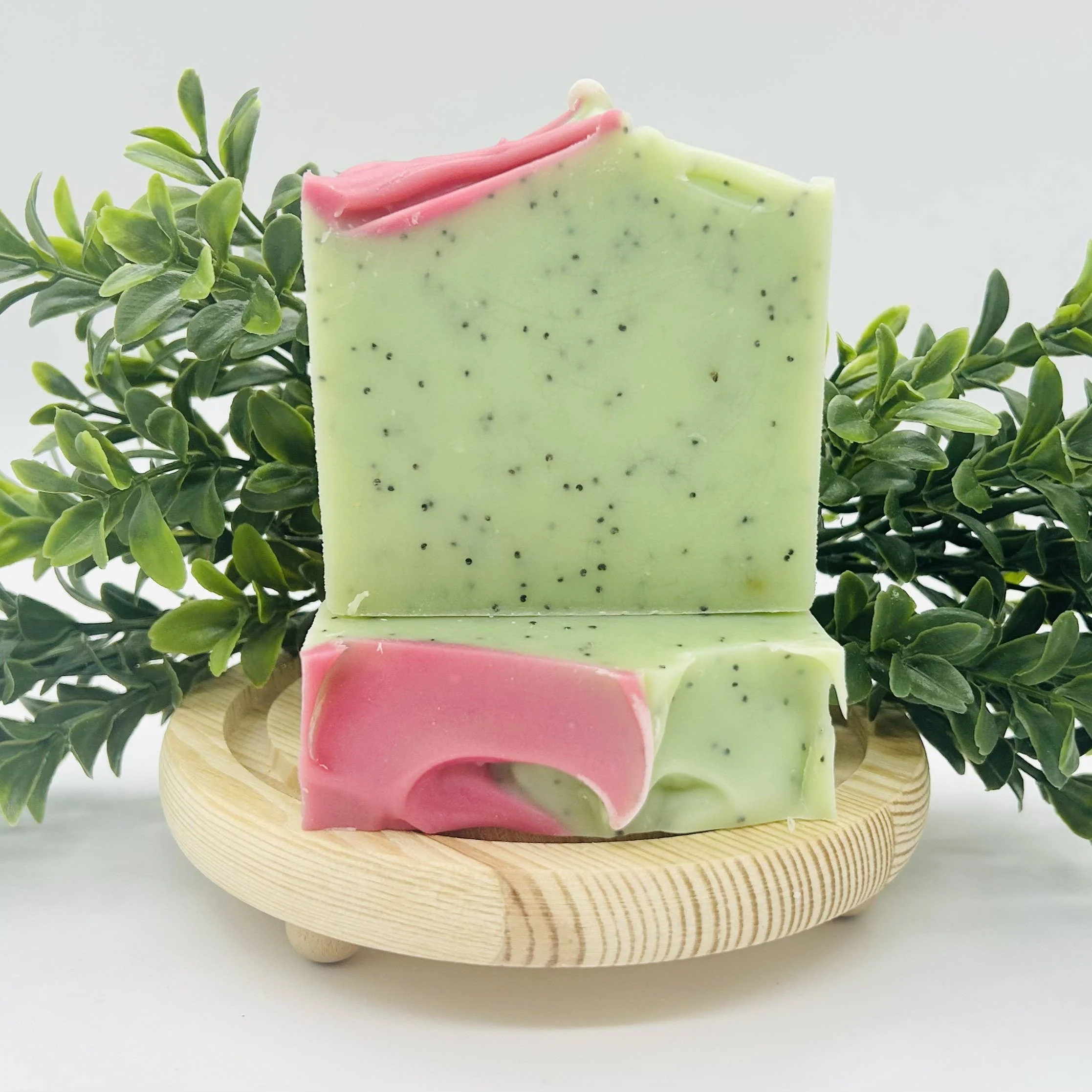 Daisies & Poppies Handmade Soap Bar - Image 3