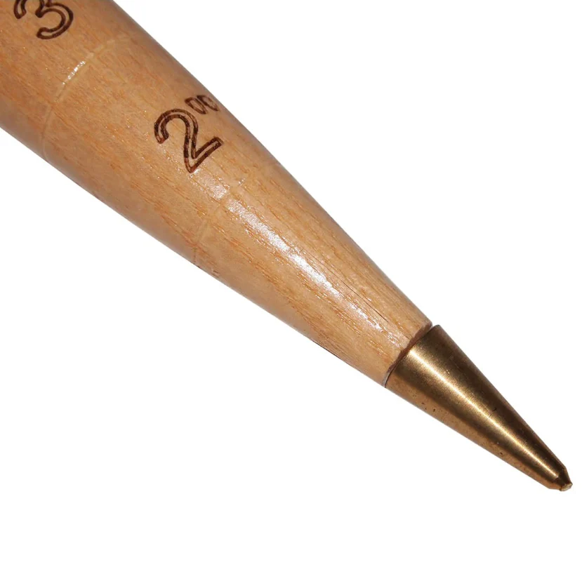 DeWitt Dibber - Wooden w/ Brass Tip - Image 3