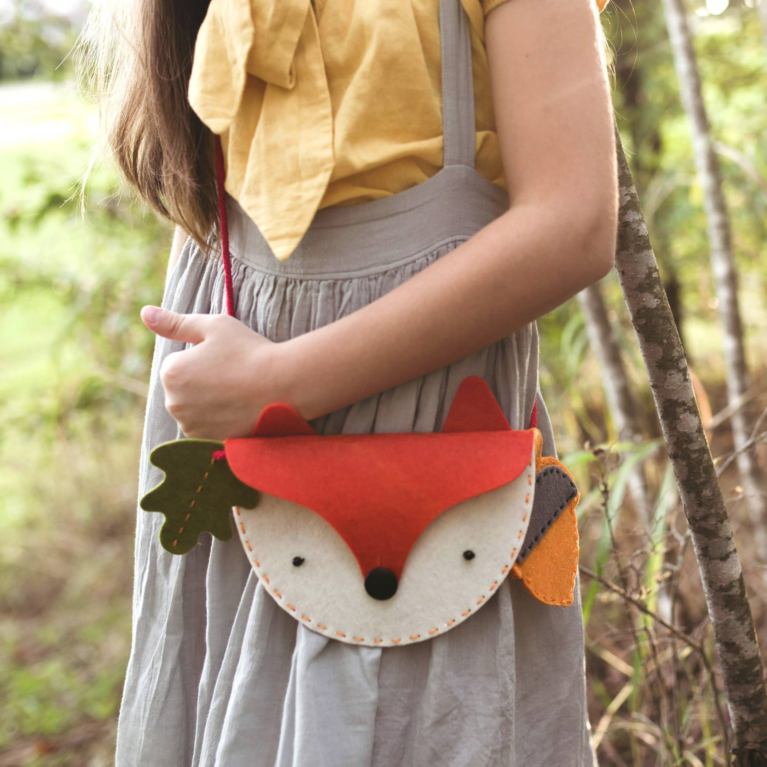 DIY Woodlands Fox My Felt Bag - Image 2