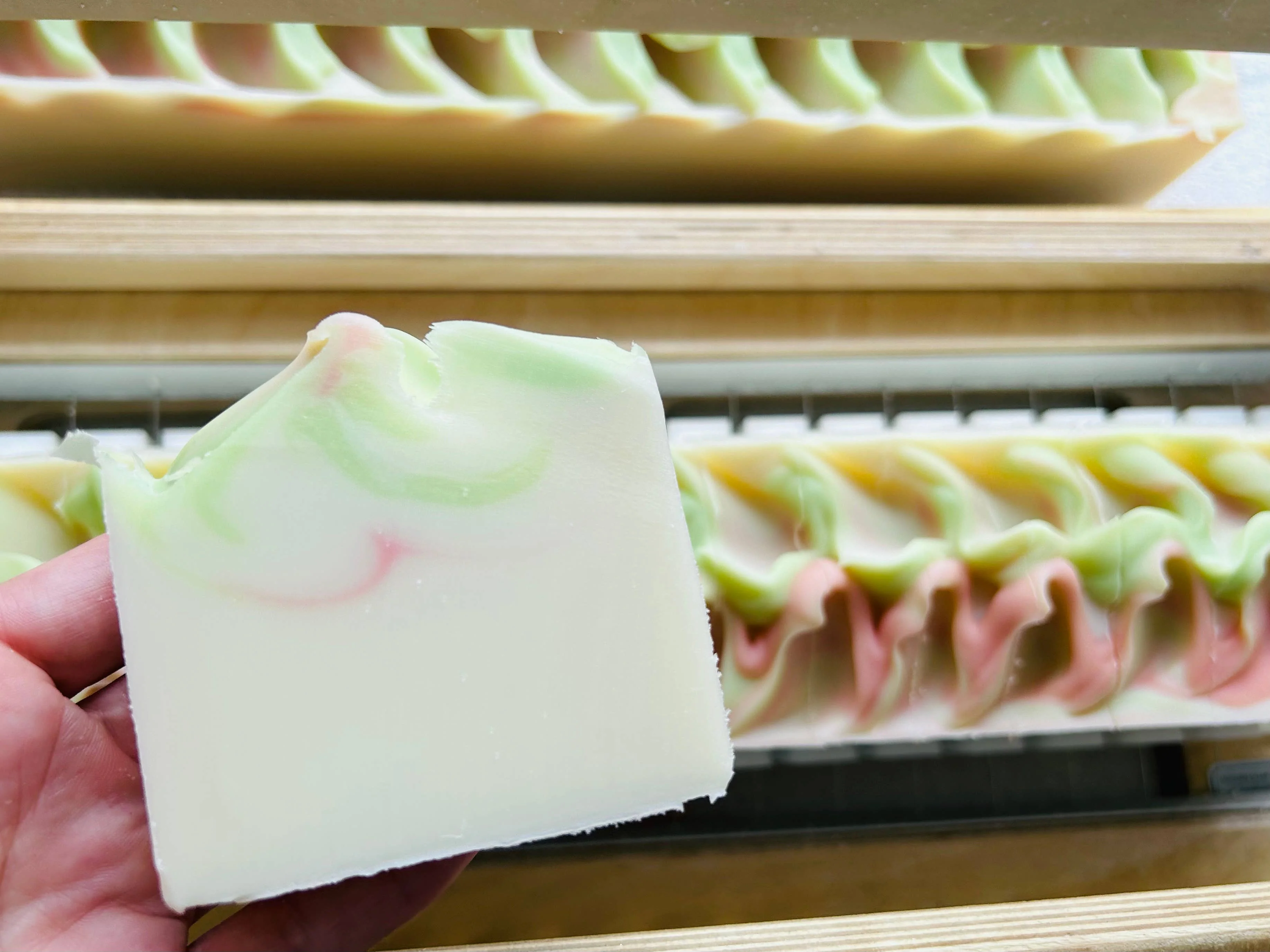 Crisp Apple Sage Handmade Soap Bar - Image 9