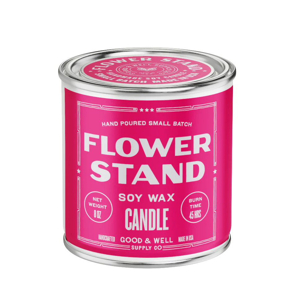 Flower Stand Soy Candle - Image 2