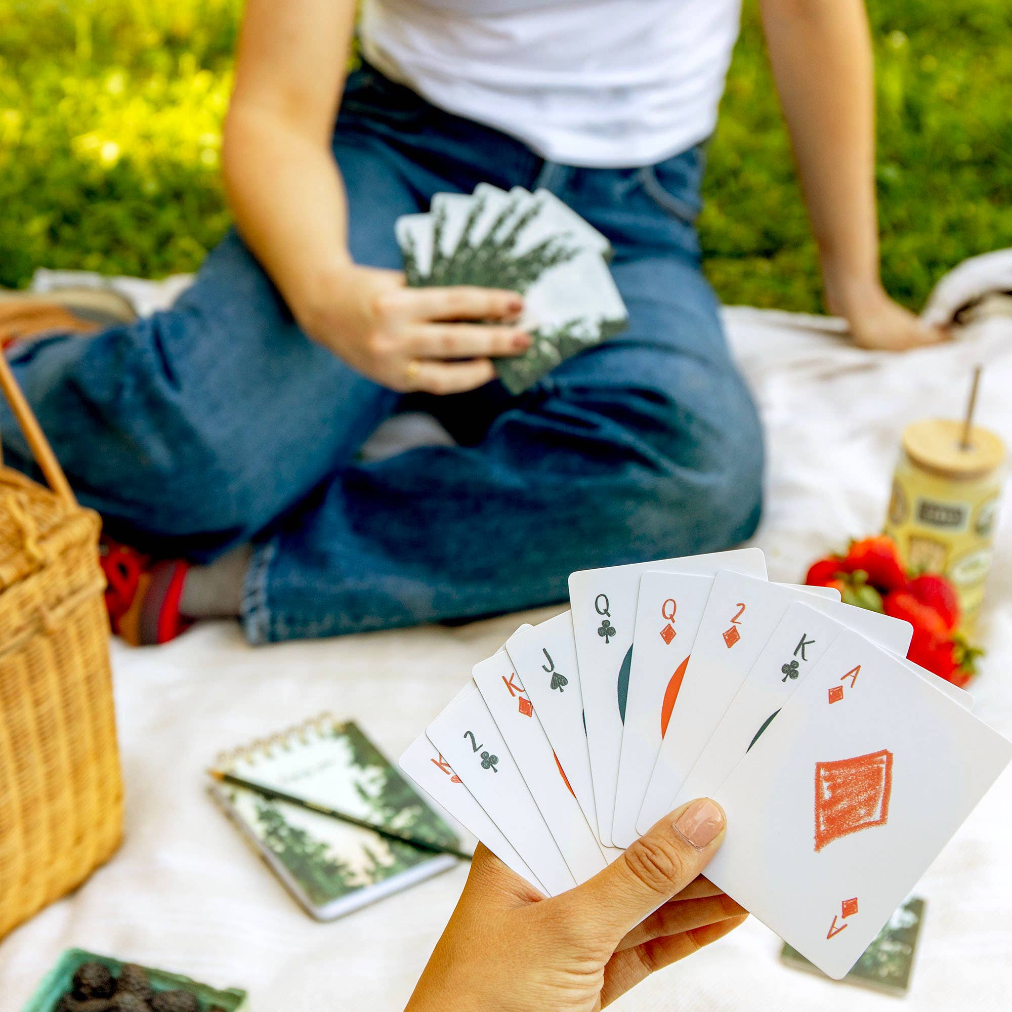 Playing Cards + Scorekeeping Set (forest) - Image 3