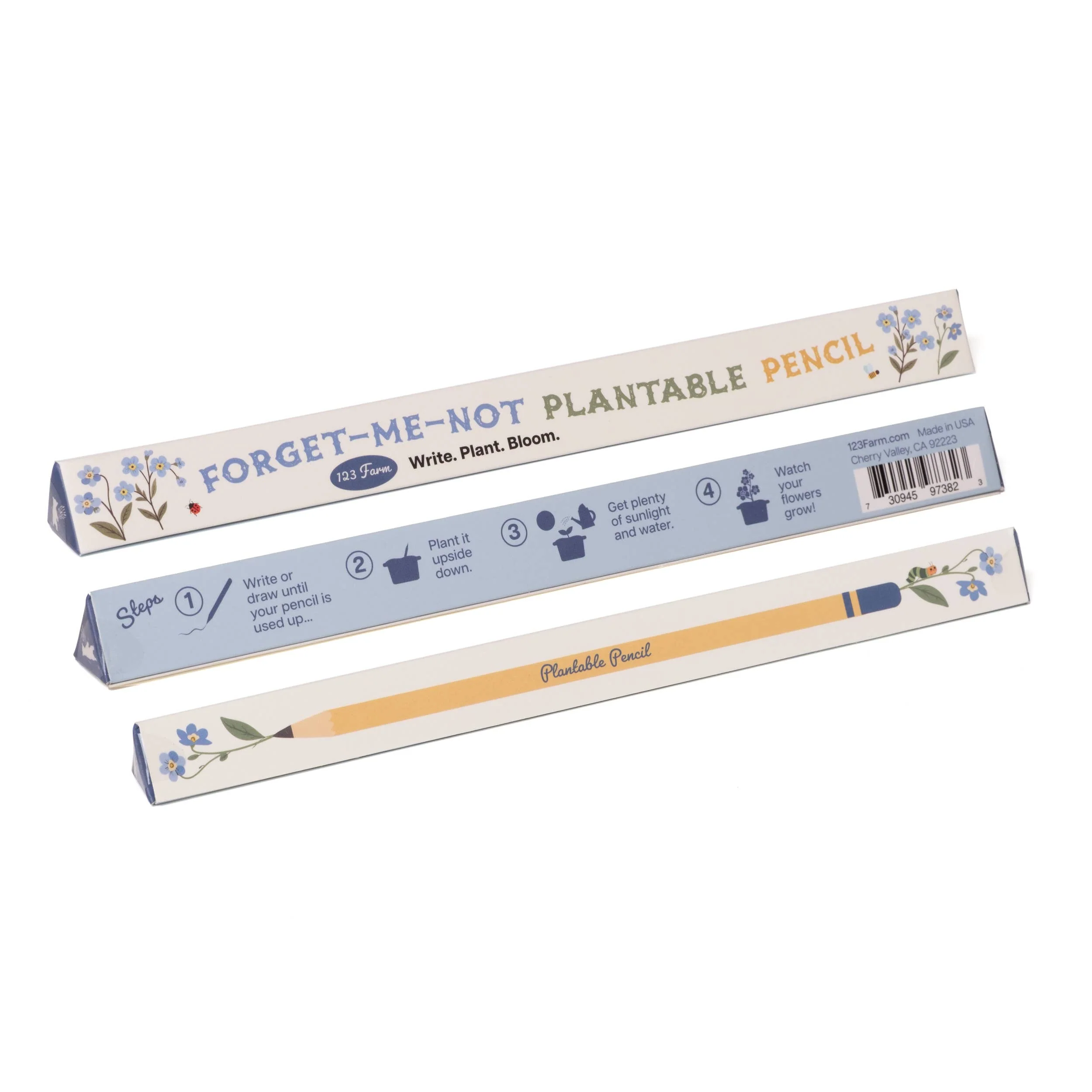 Forget-Me-Knot Plantable Pencil – Eco-Friendly Gift - Image 2