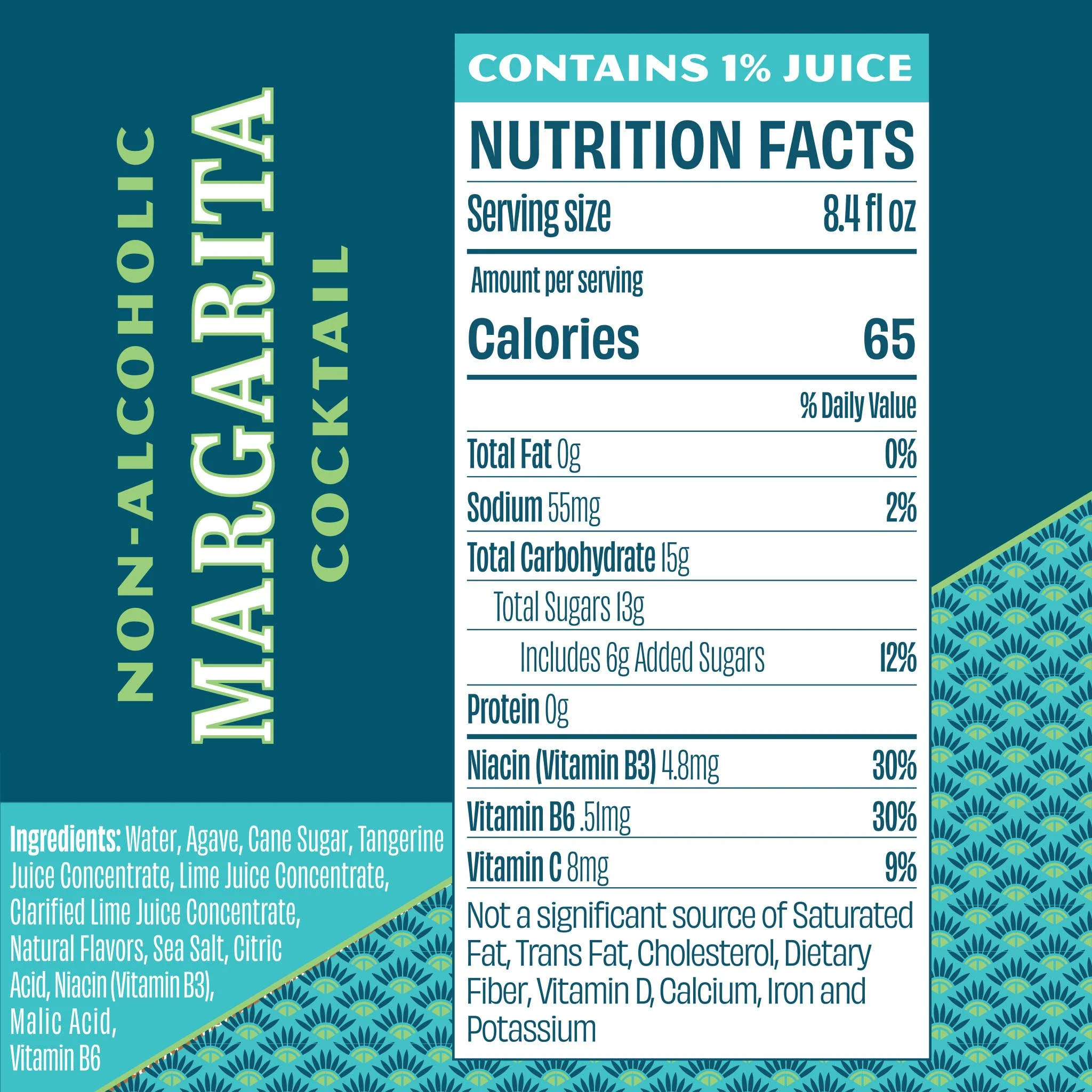 Free Spirits Margarita (4-Pack) | Non-Alcoholic Cocktail - Image 4