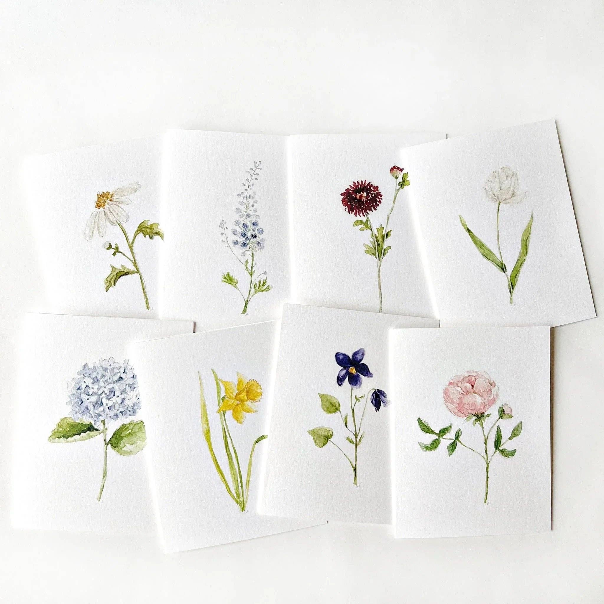 Garden flowers assorted notecard set - Image 3