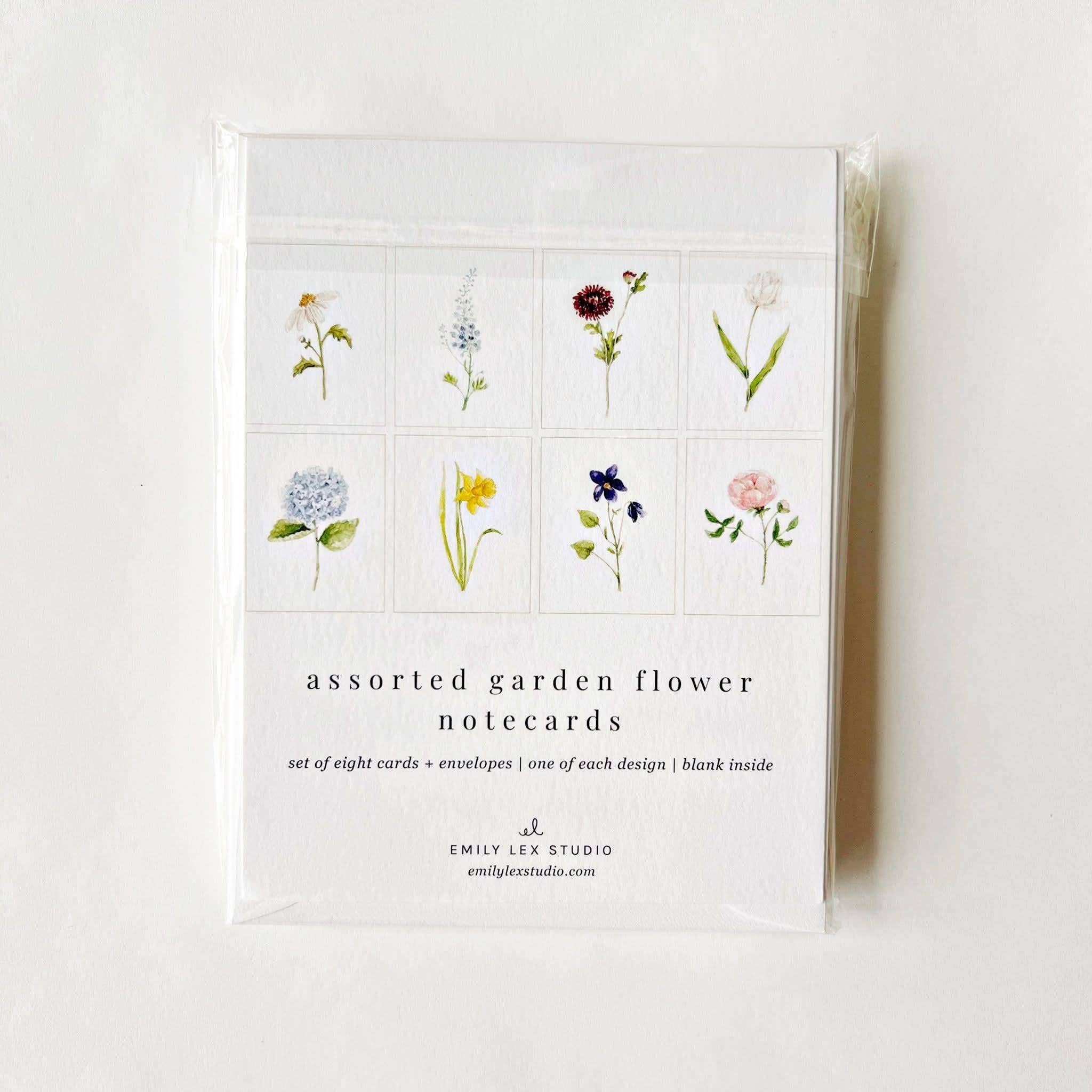 Garden flowers assorted notecard set - Image 4