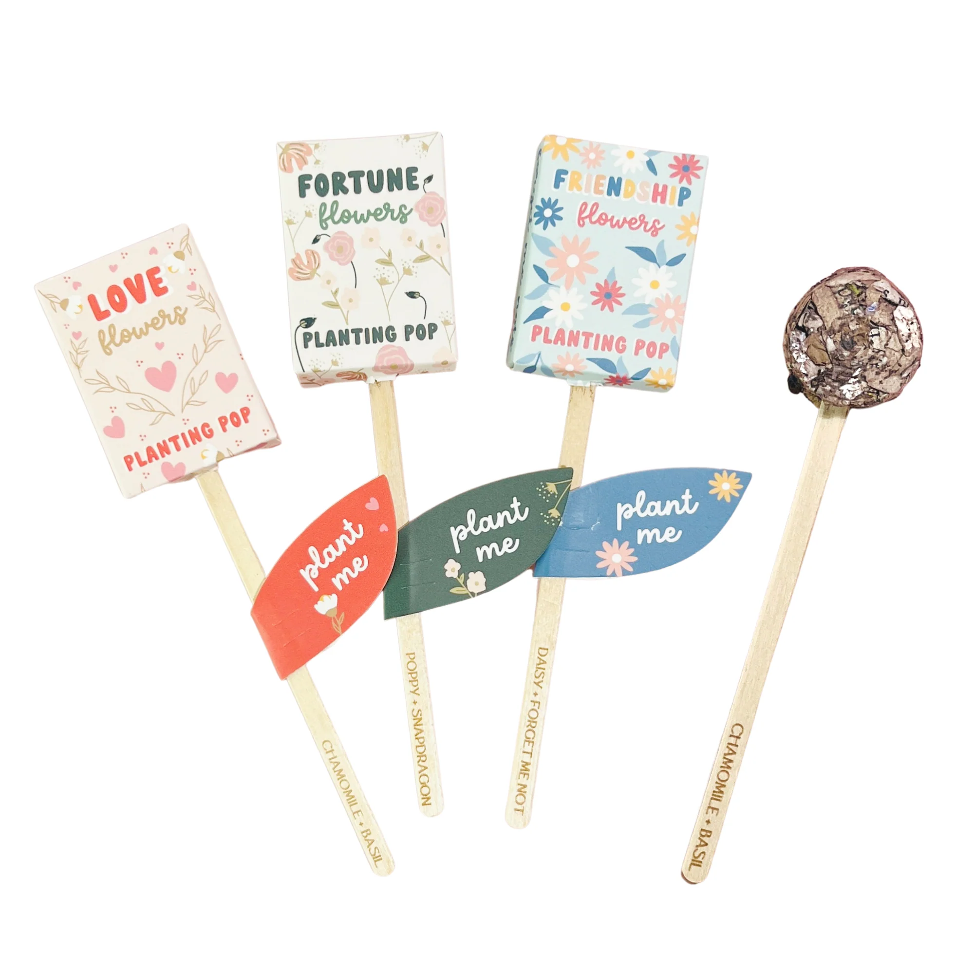 Garden + Gift Seed Planting Pop Collection With Stand - Image 3